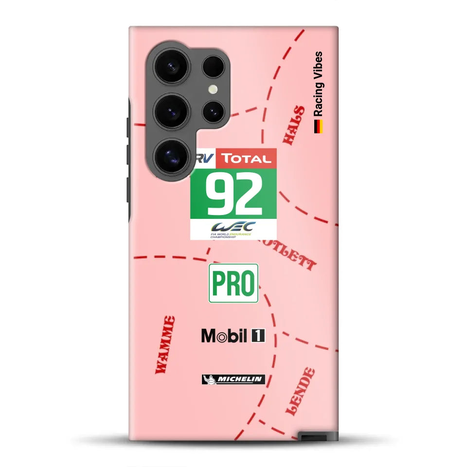 Pink Pig Porsche RSR Livery – Custom Premium Case for Samsung