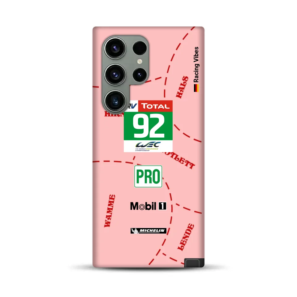 Pink Pig Porsche RSR Livery – Custom Premium Case for Samsung