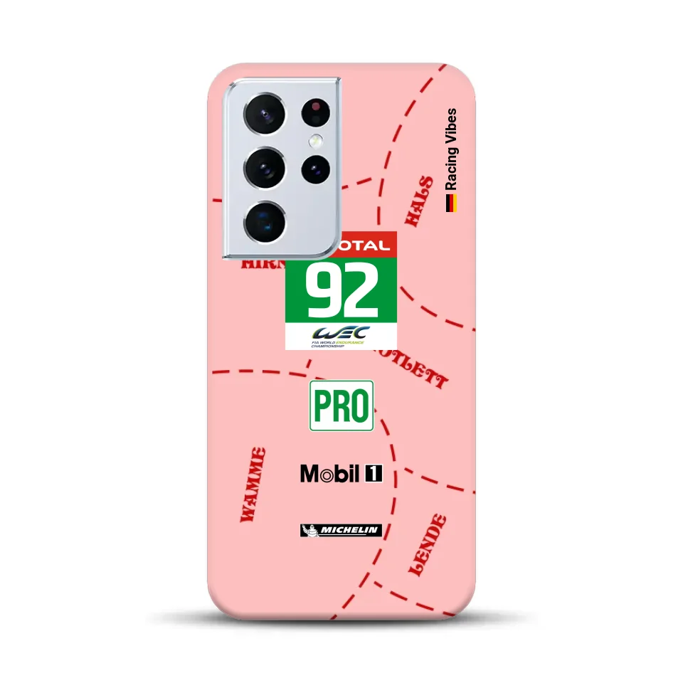 Pink Pig Porsche RSR Livery – Custom Premium Case for Samsung