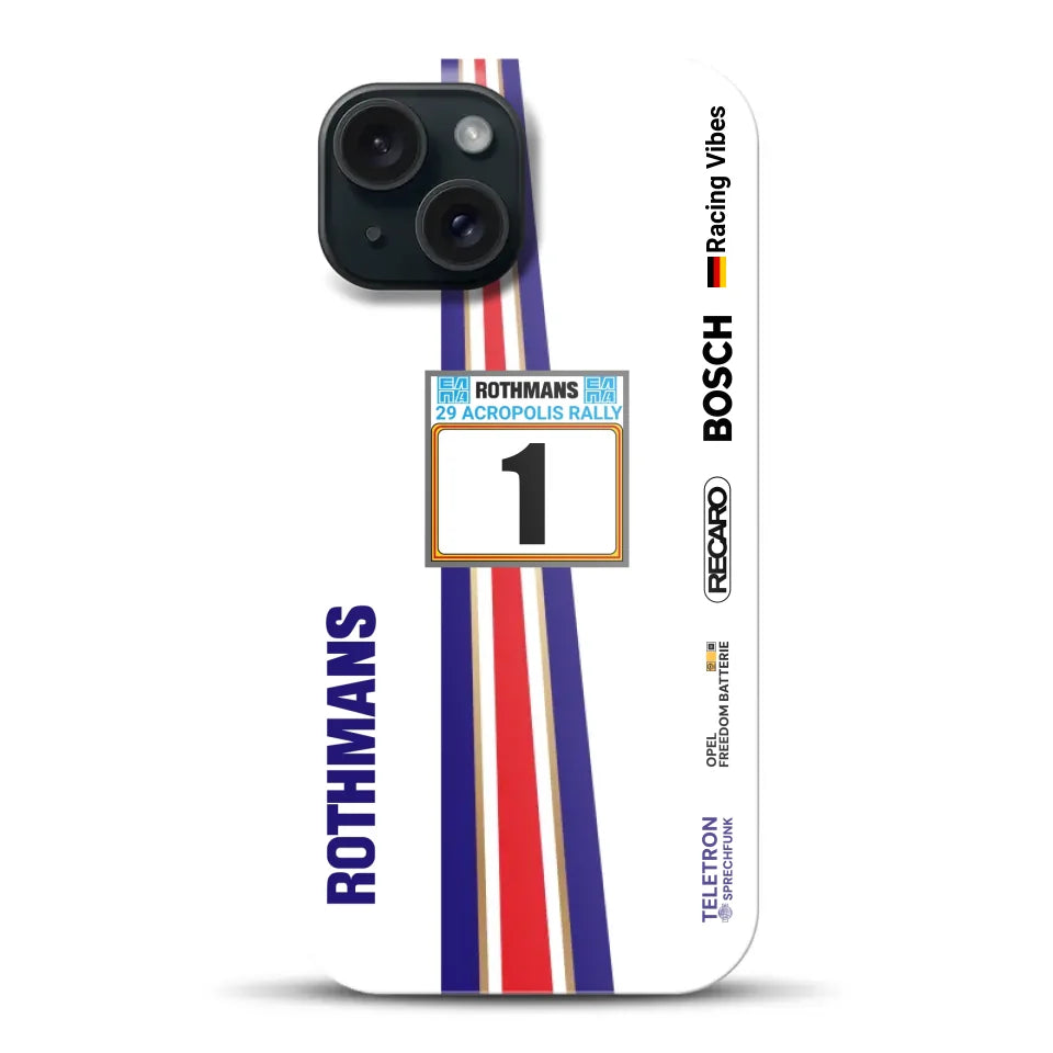Ascona 400 Walter Röhrl Rally Champion 1982 Livery - Hard case for iPhone