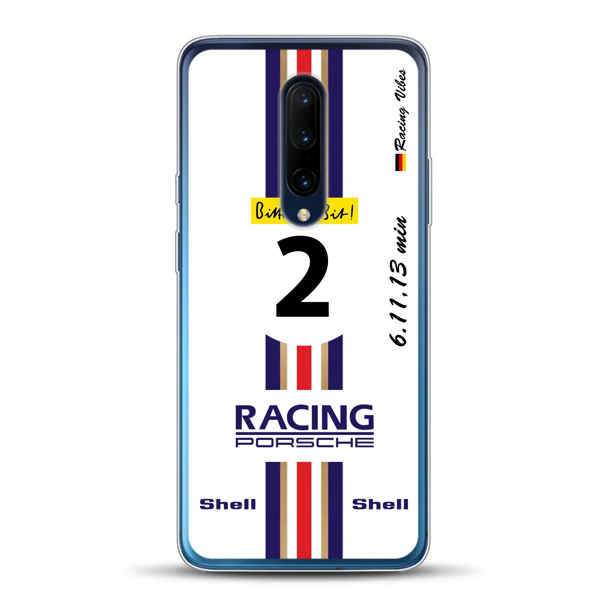 956K #2 Bellof Rekordrunde Nordschleife 1983 Livery - Custodia per cellulare personalizzata