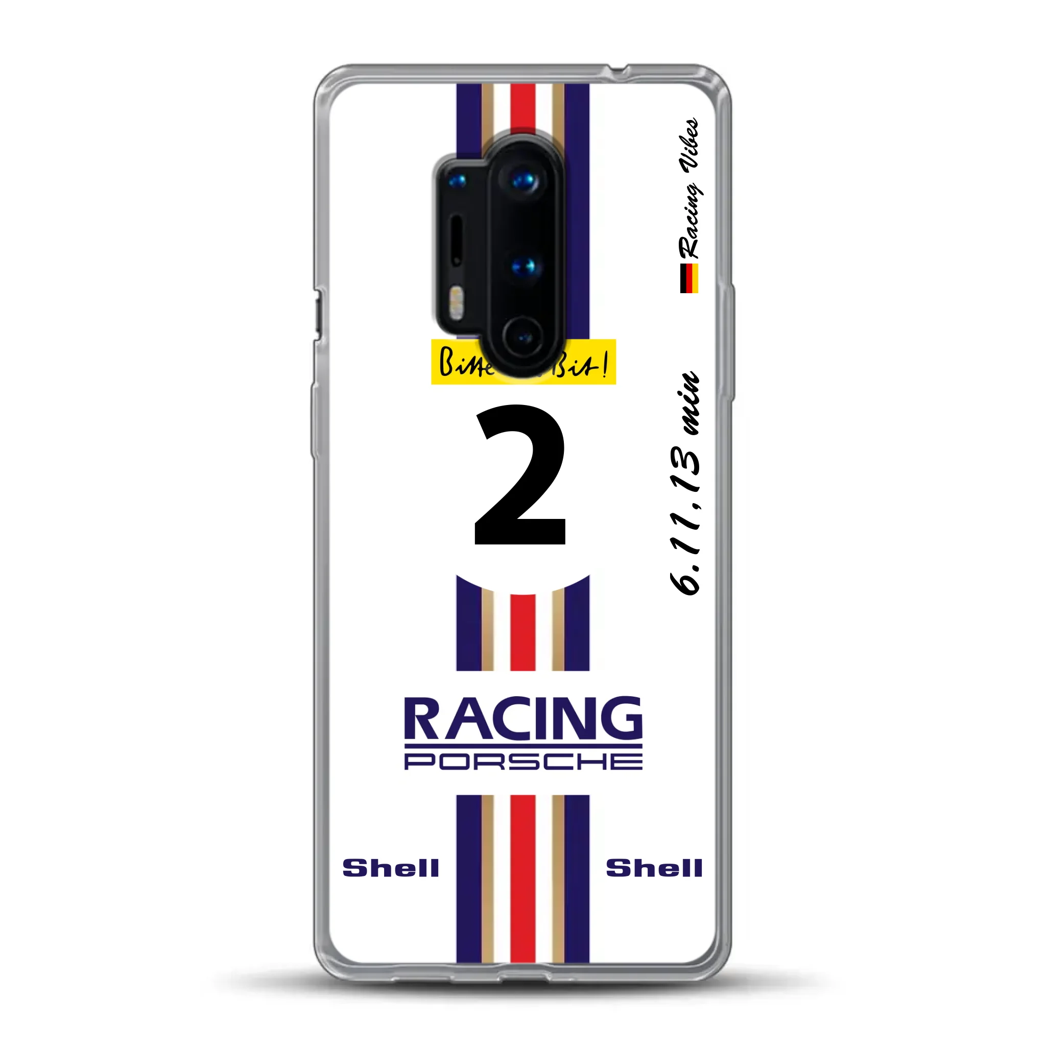 956K #2 Bellof Rekordrunde Nordschleife 1983 Livery - Custodia per cellulare personalizzata