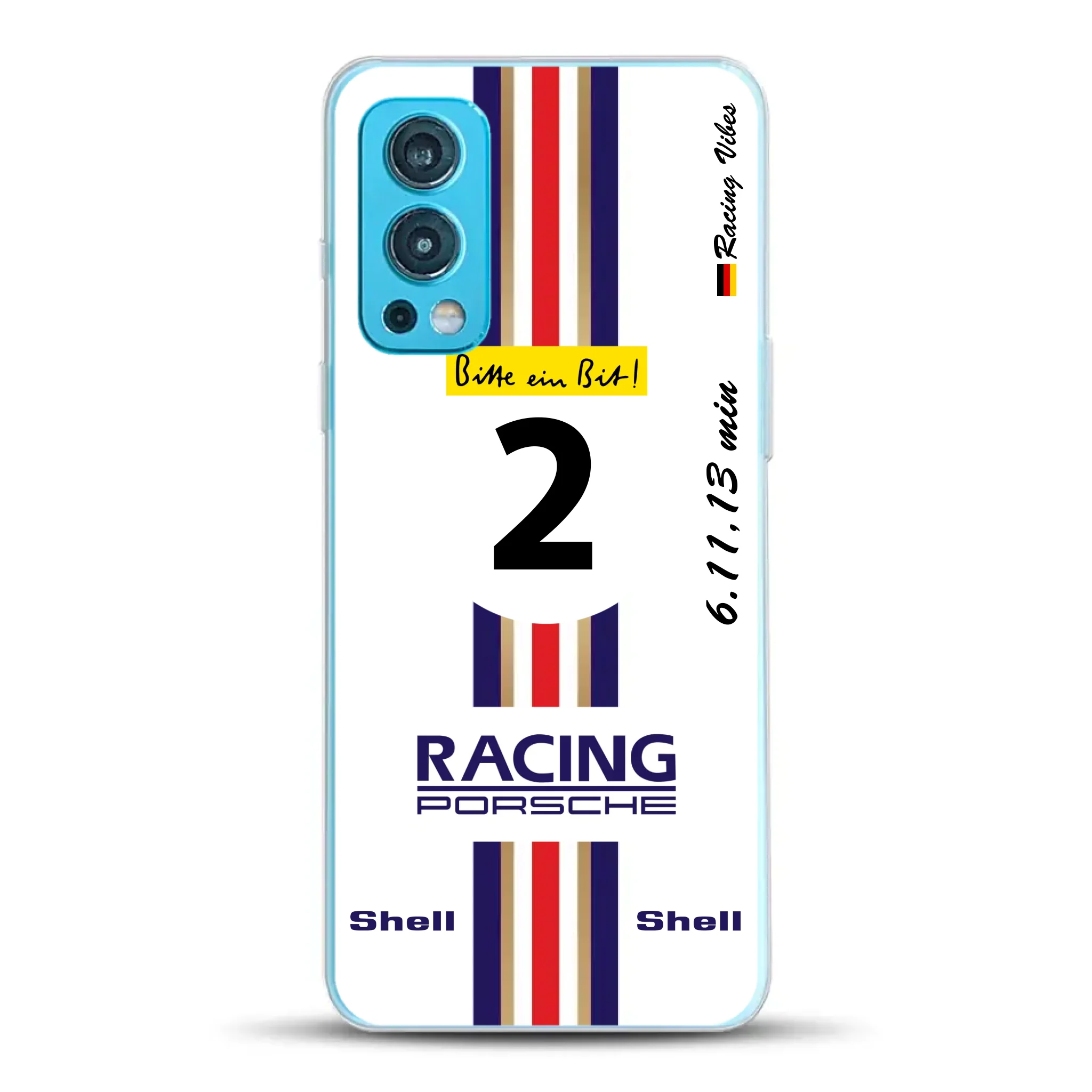 956K #2 Bellof Rekordrunde Nordschleife 1983 Livery - Custodia per cellulare personalizzata