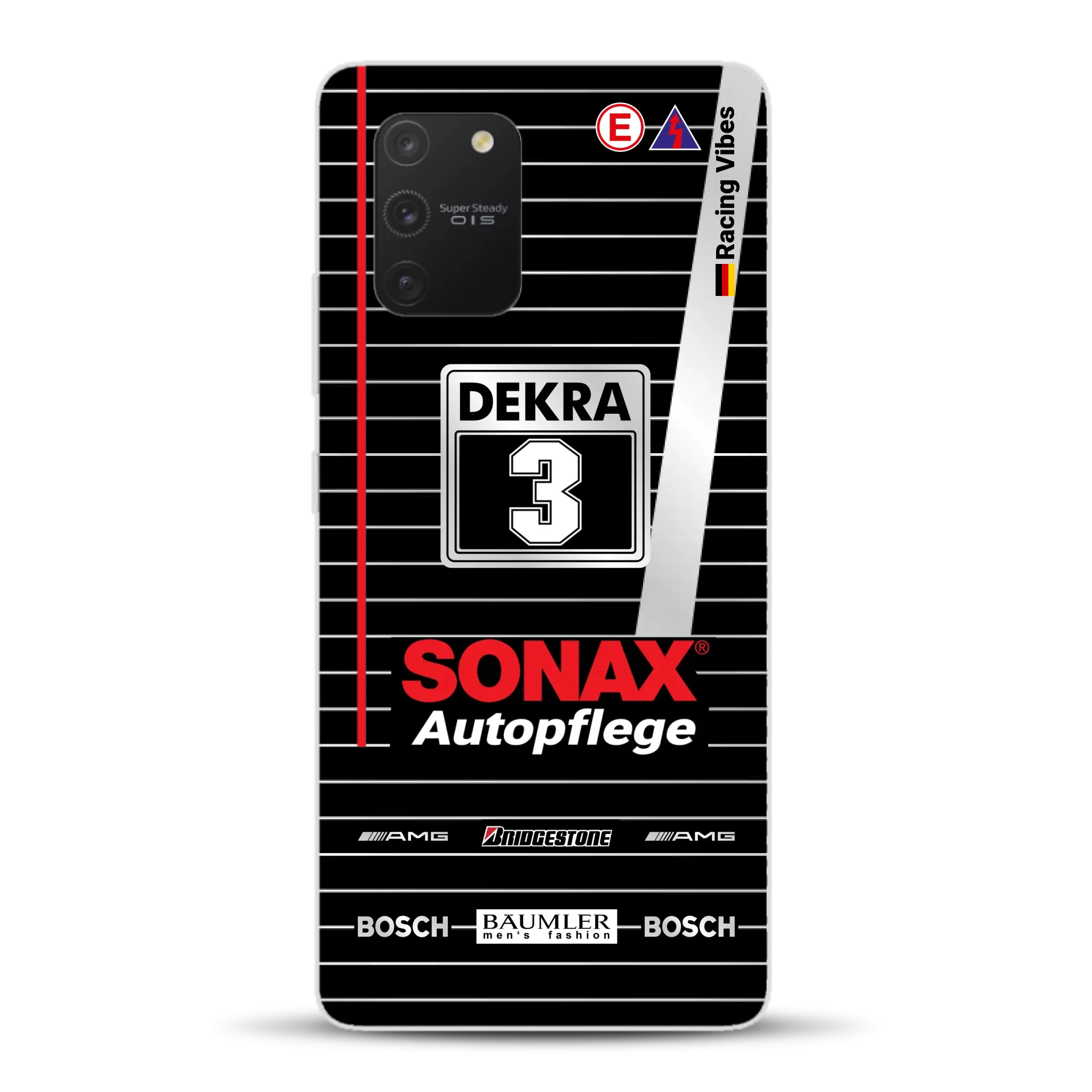 190E Evo II #3 DTM Champion 1992 Livery - Custodia per cellulare personalizzata per Samsung