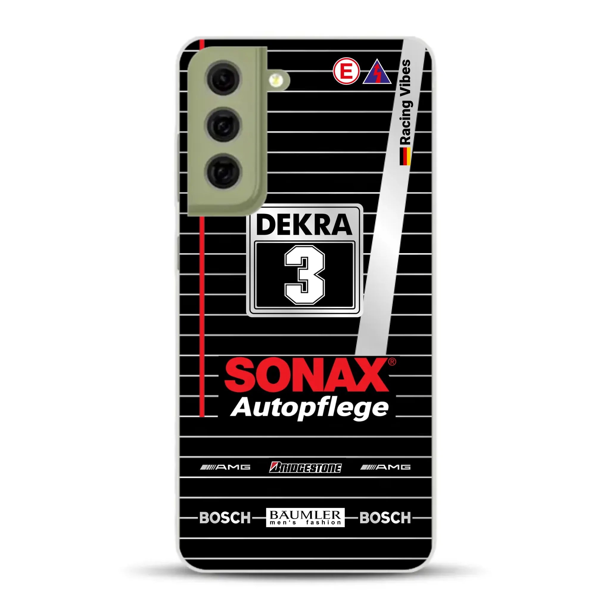 190E Evo II #3 DTM Champion 1992 Livery - Custodia per cellulare personalizzata per Samsung