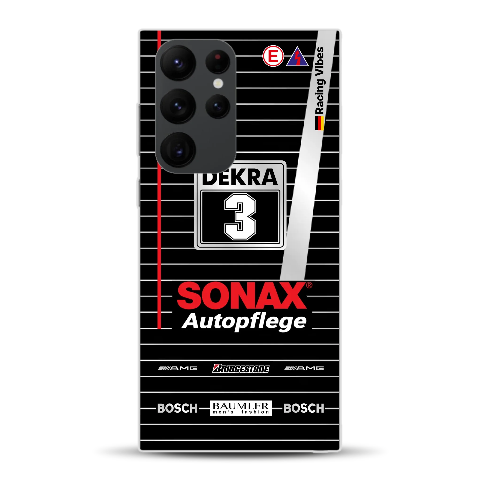 190E Evo II #3 DTM Champion 1992 Livery - Custodia per cellulare personalizzata per Samsung