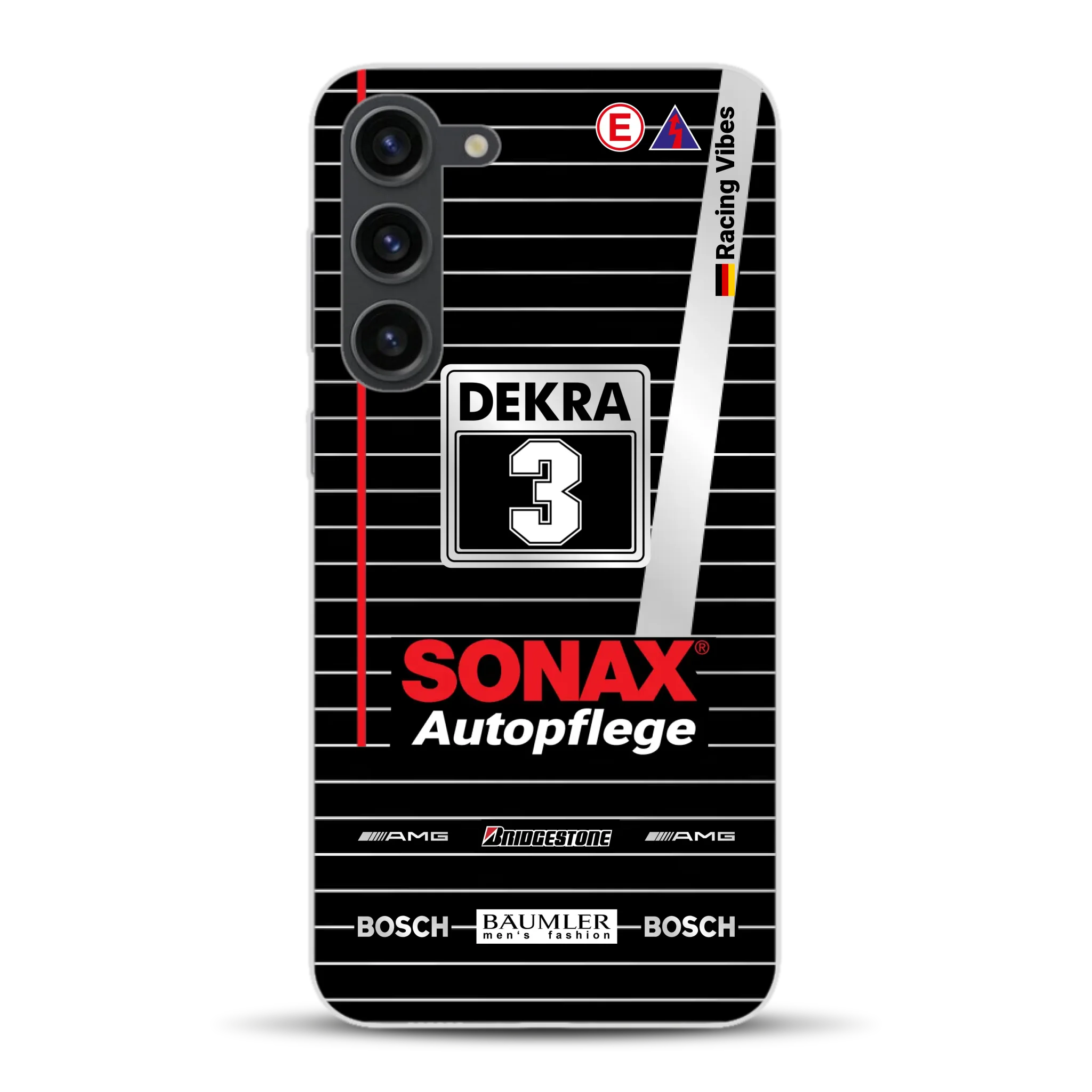 190E Evo II #3 DTM Champion 1992 Livery - Custodia per cellulare personalizzata per Samsung