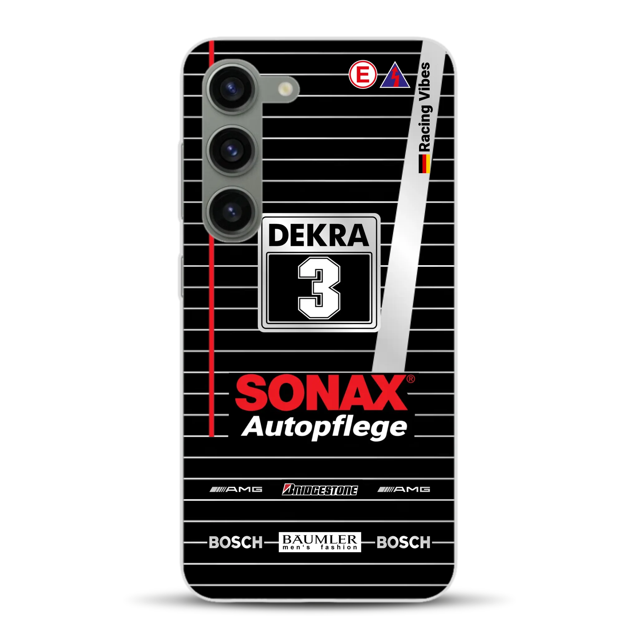 190E Evo II #3 DTM Champion 1992 Livery - Custodia per cellulare personalizzata per Samsung