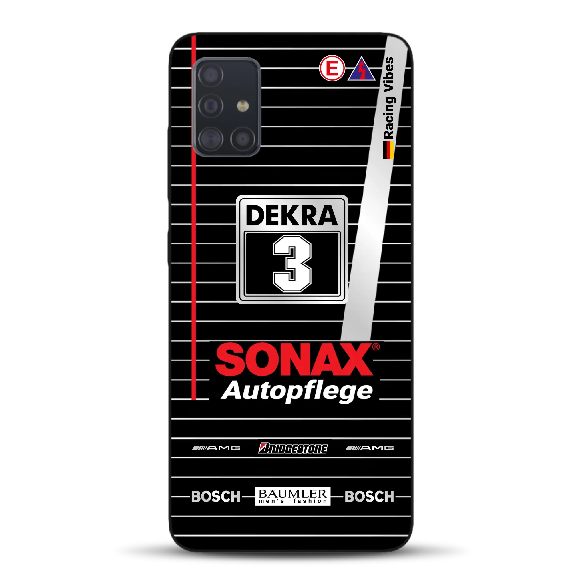 190E Evo II #3 DTM Champion 1992 Livery - Custodia per cellulare personalizzata per Samsung