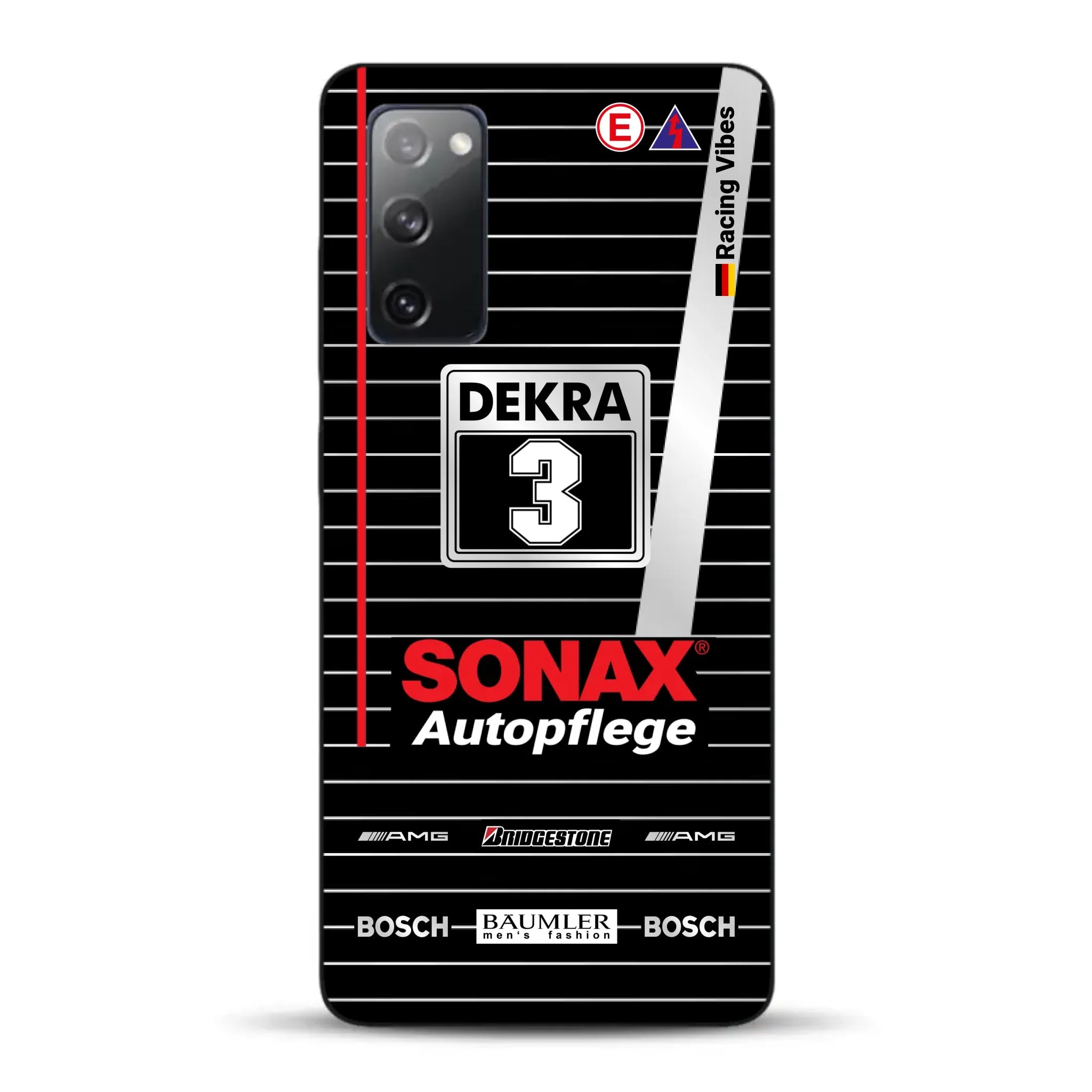 190E Evo II #3 DTM Champion 1992 Livery - Custodia per cellulare personalizzata per Samsung