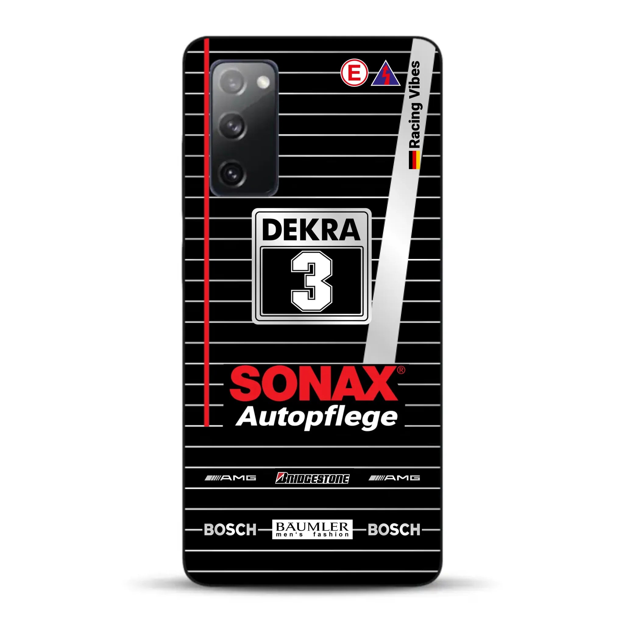 190E Evo II #3 DTM Champion 1992 Livery - Custodia per cellulare personalizzata per Samsung