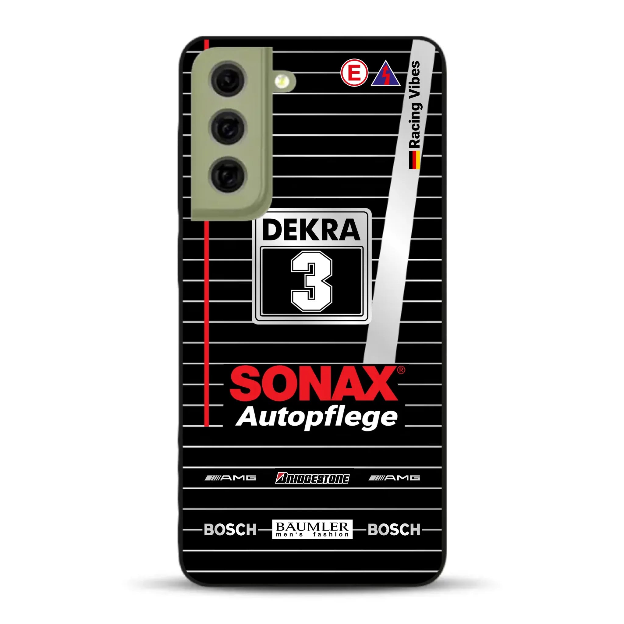 190E Evo II #3 DTM Champion 1992 Livery - Custodia per cellulare personalizzata per Samsung