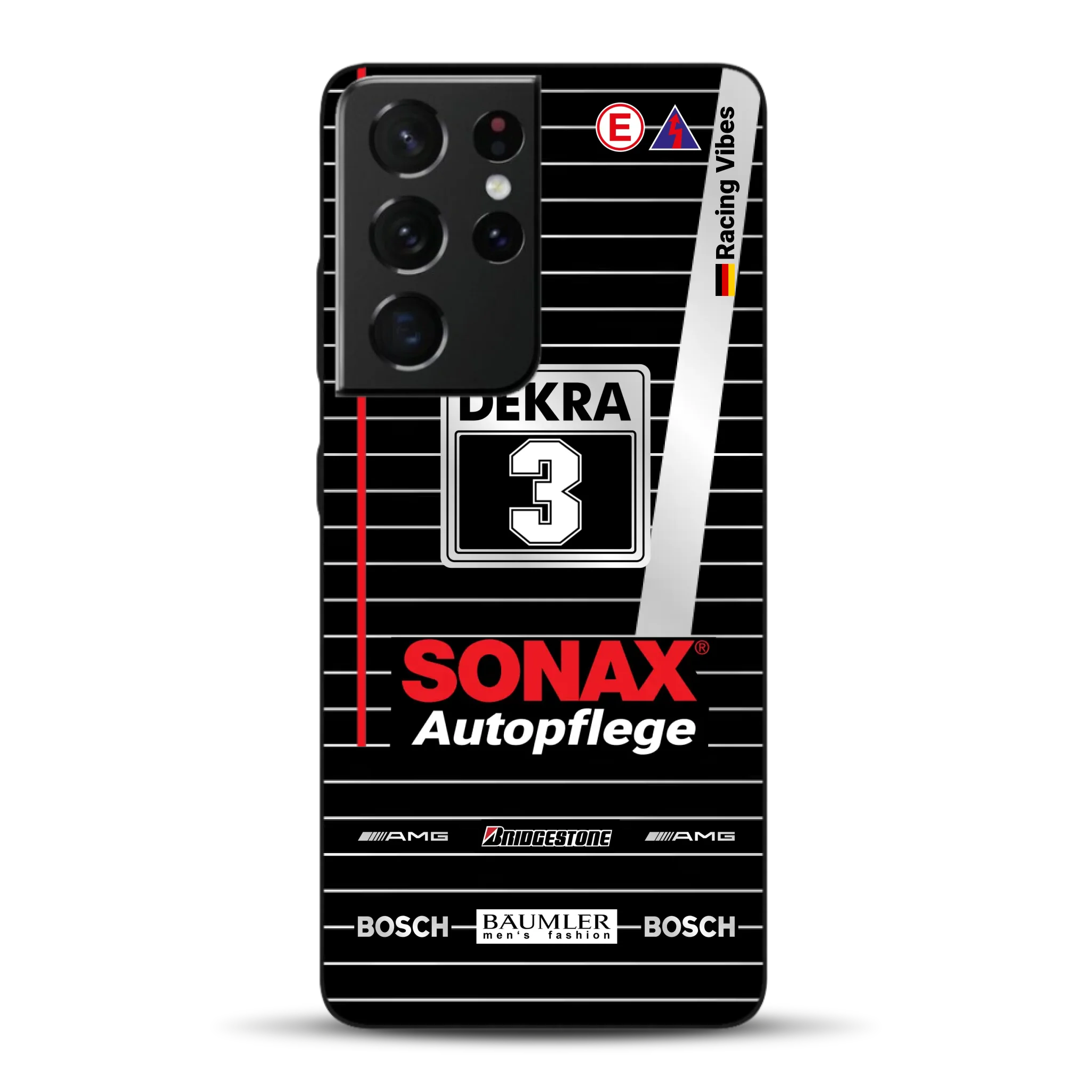 190E Evo II #3 DTM Champion 1992 Livery - Custodia per cellulare personalizzata per Samsung