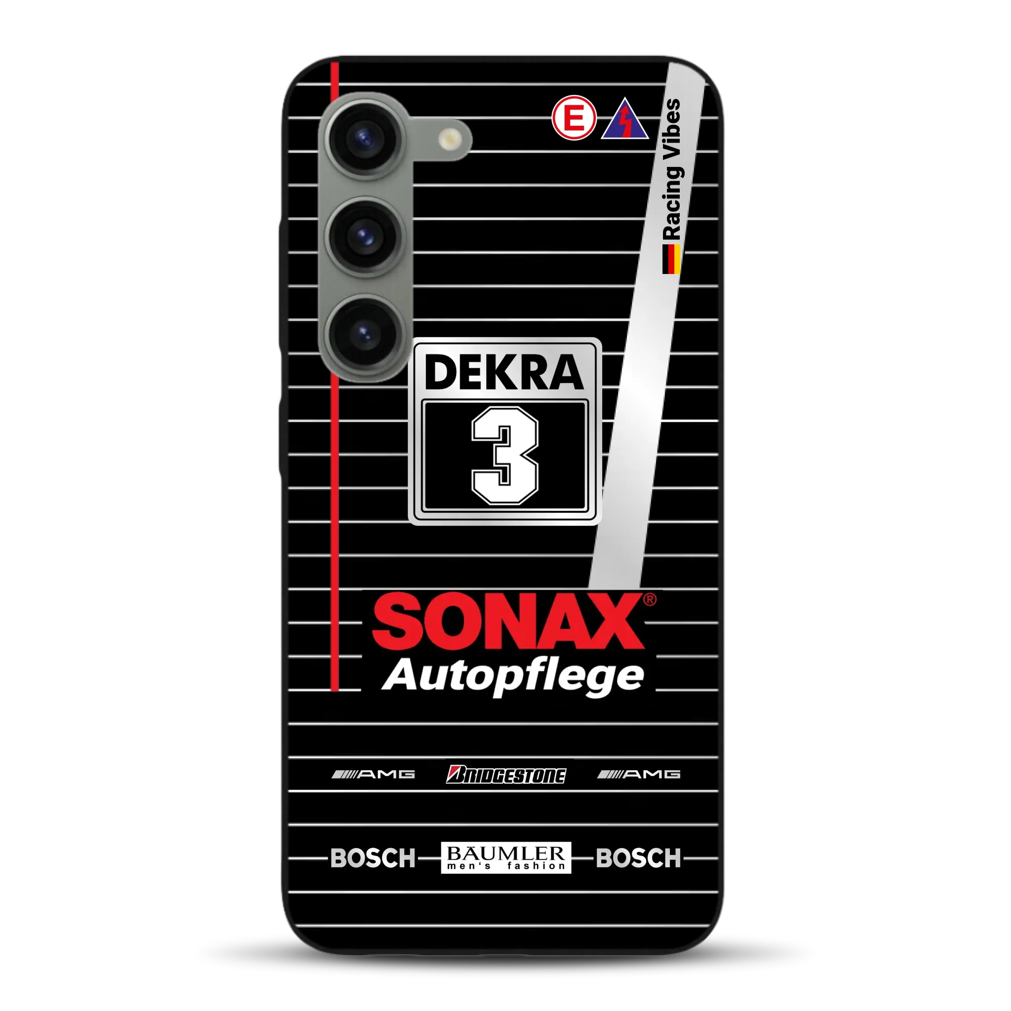 190E Evo II #3 DTM Champion 1992 Livery - Custodia per cellulare personalizzata per Samsung