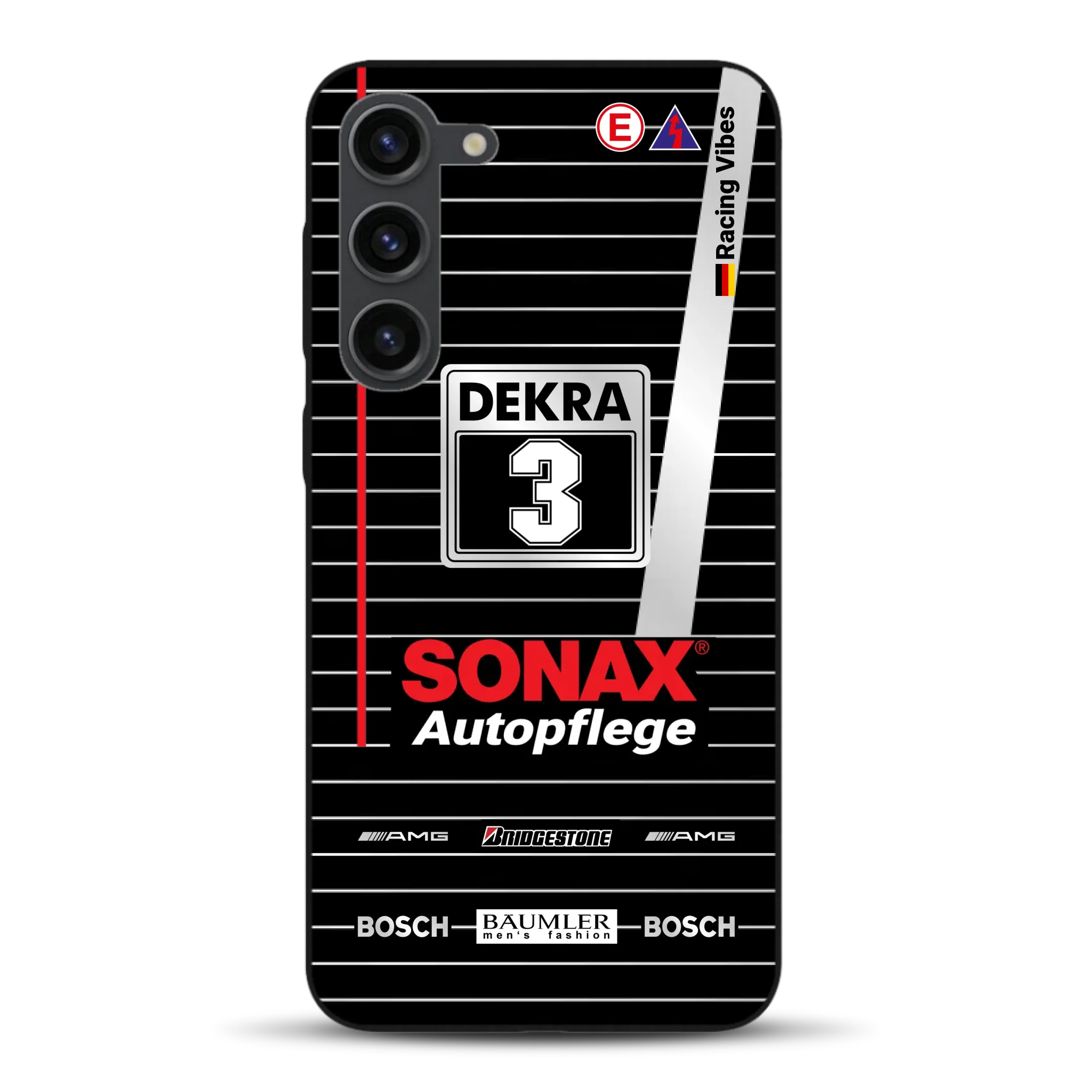 190E Evo II #3 DTM Champion 1992 Livery - Custodia per cellulare personalizzata per Samsung