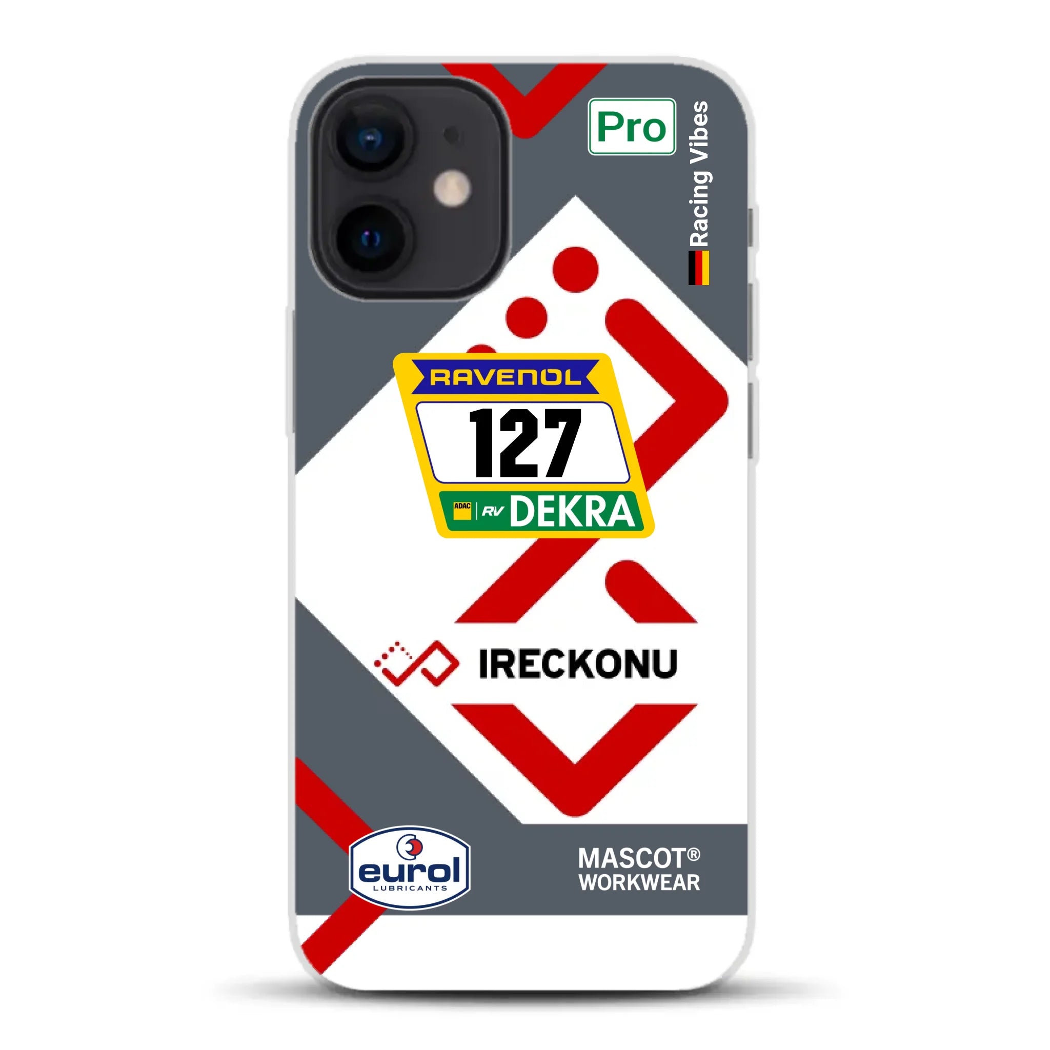 911 GT3 Ireckonu Tom Coronel NLS Livery - Individuelle Handyhülle für iPhone