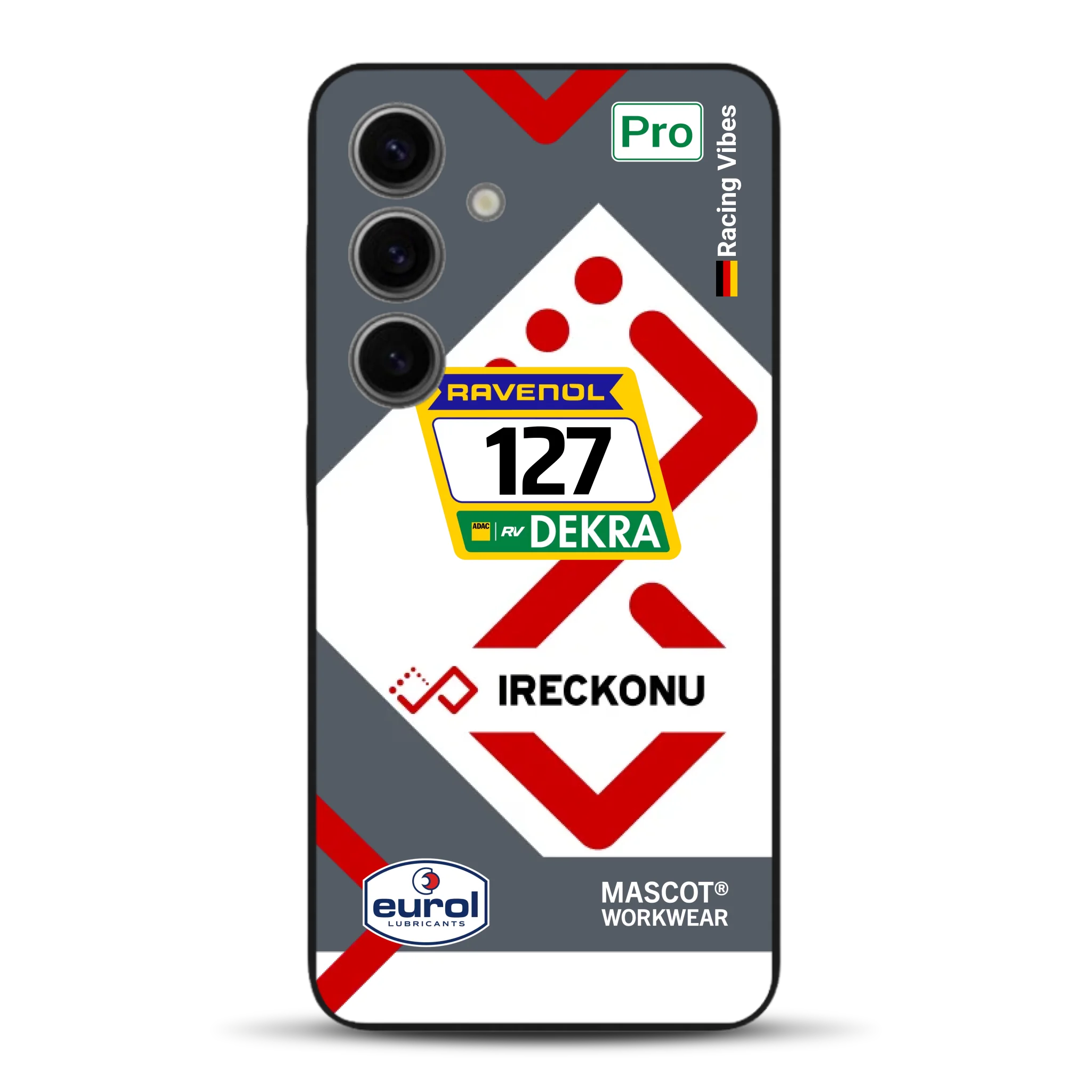 911 GT3 Ireckonu Tom Coronel NLS Livery - Custodia per cellulare personalizzata per Samsung