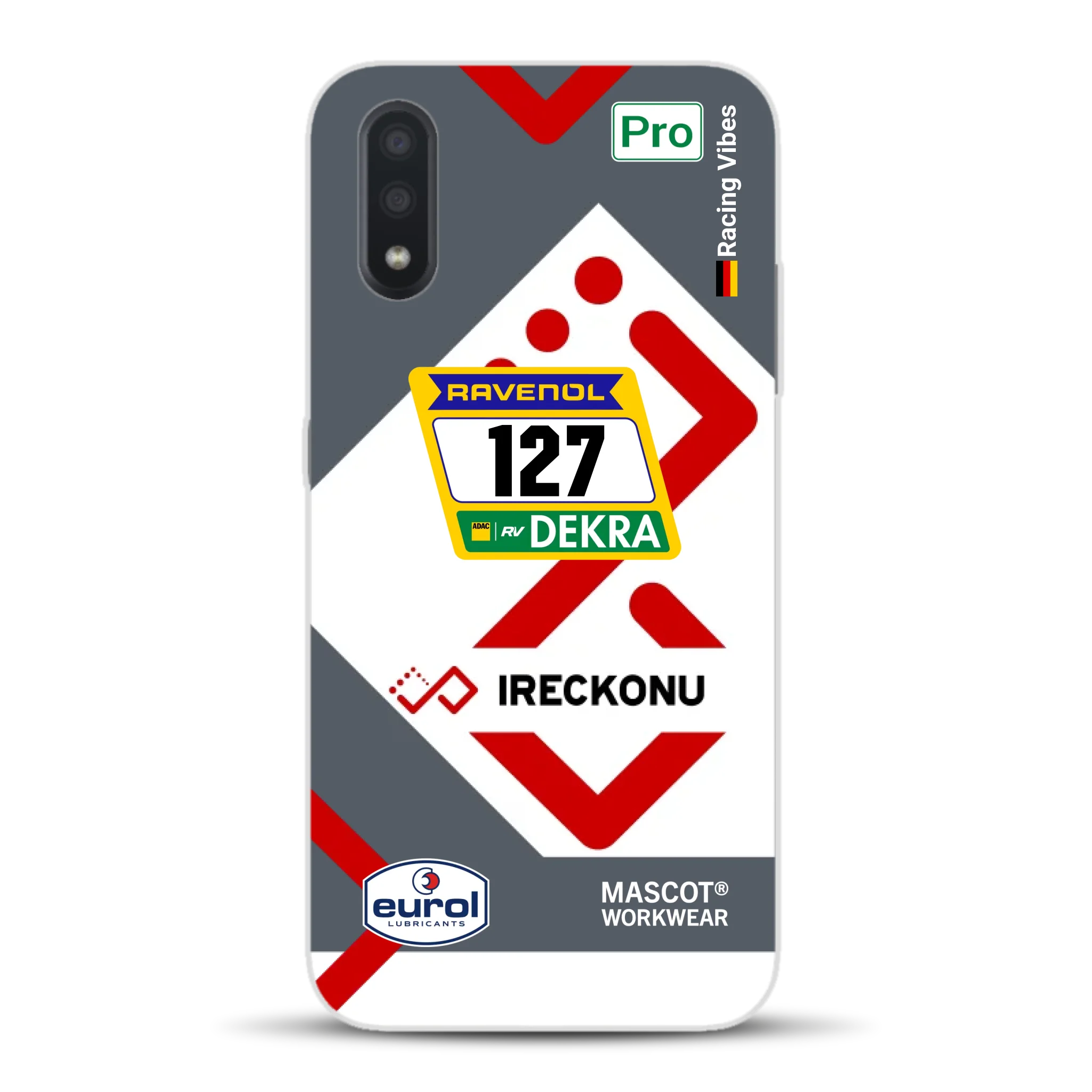 911 GT3 Ireckonu Tom Coronel NLS Livery - Custodia per cellulare personalizzata per Samsung