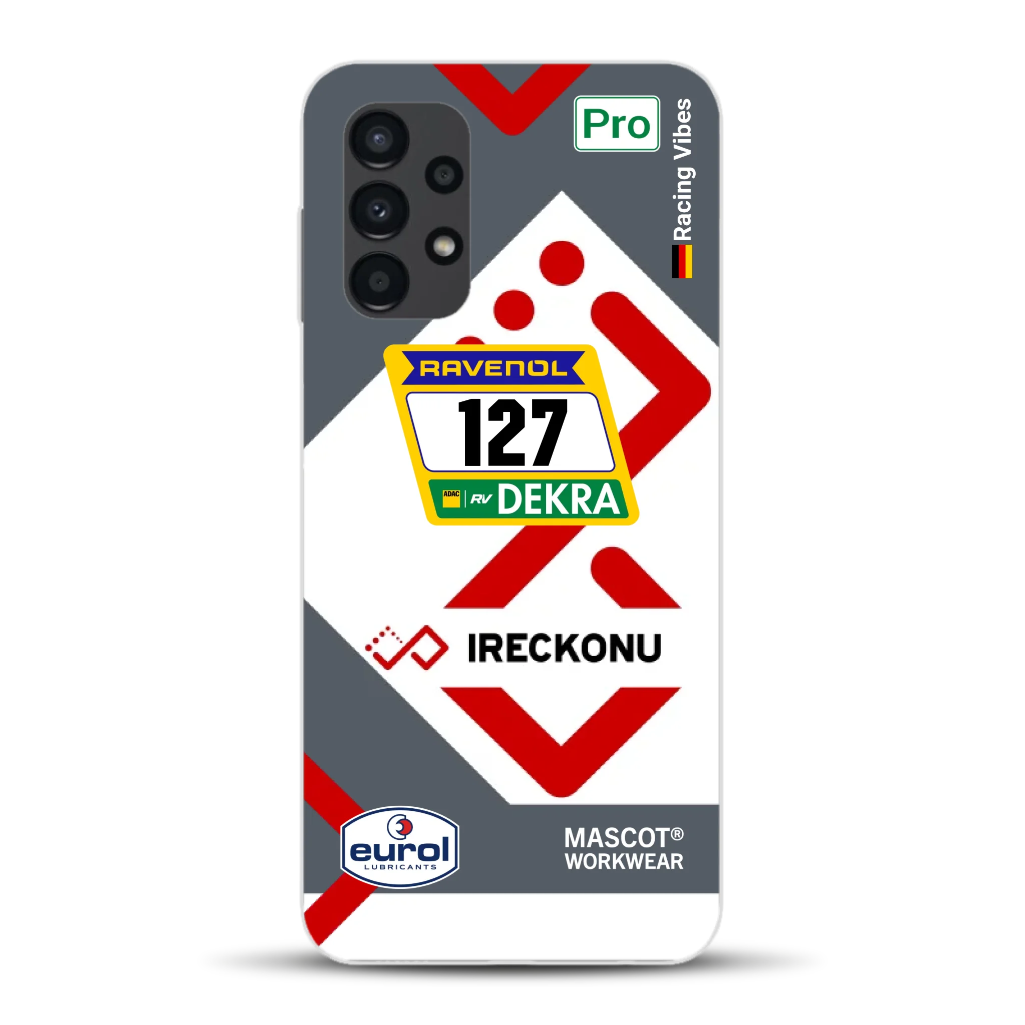 911 GT3 Ireckonu Tom Coronel NLS Livery - Custodia per cellulare personalizzata per Samsung