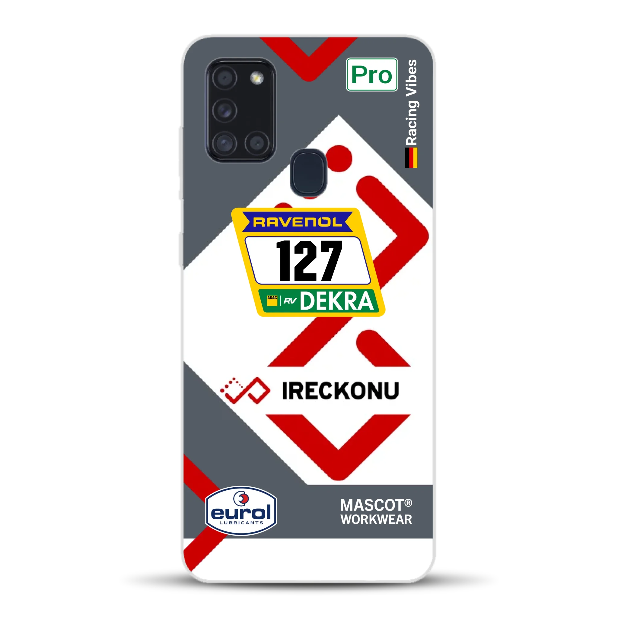 911 GT3 Ireckonu Tom Coronel NLS Livery - Custodia per cellulare personalizzata per Samsung