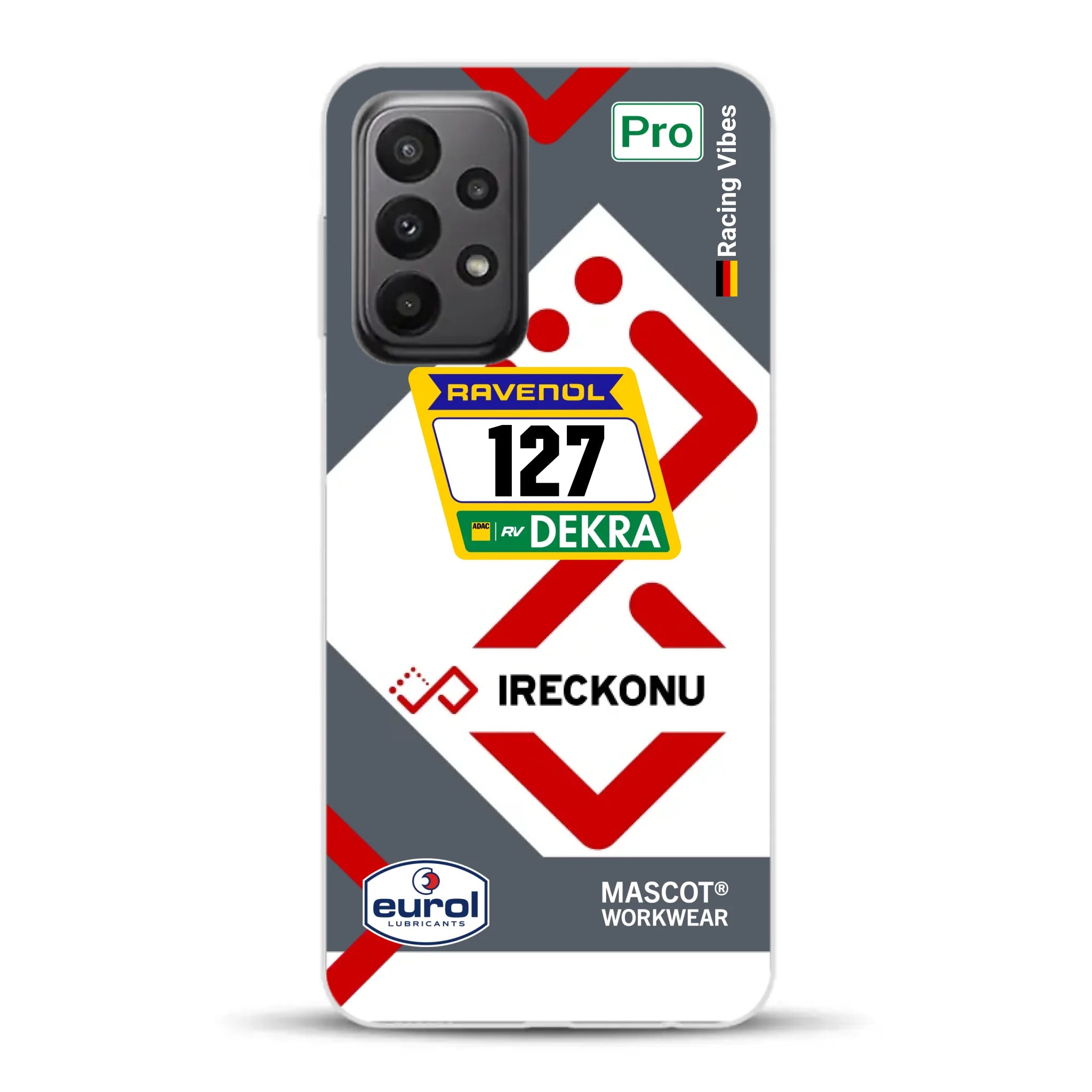 911 GT3 Ireckonu Tom Coronel NLS Livery - Individuelle Handyhülle für Samsung