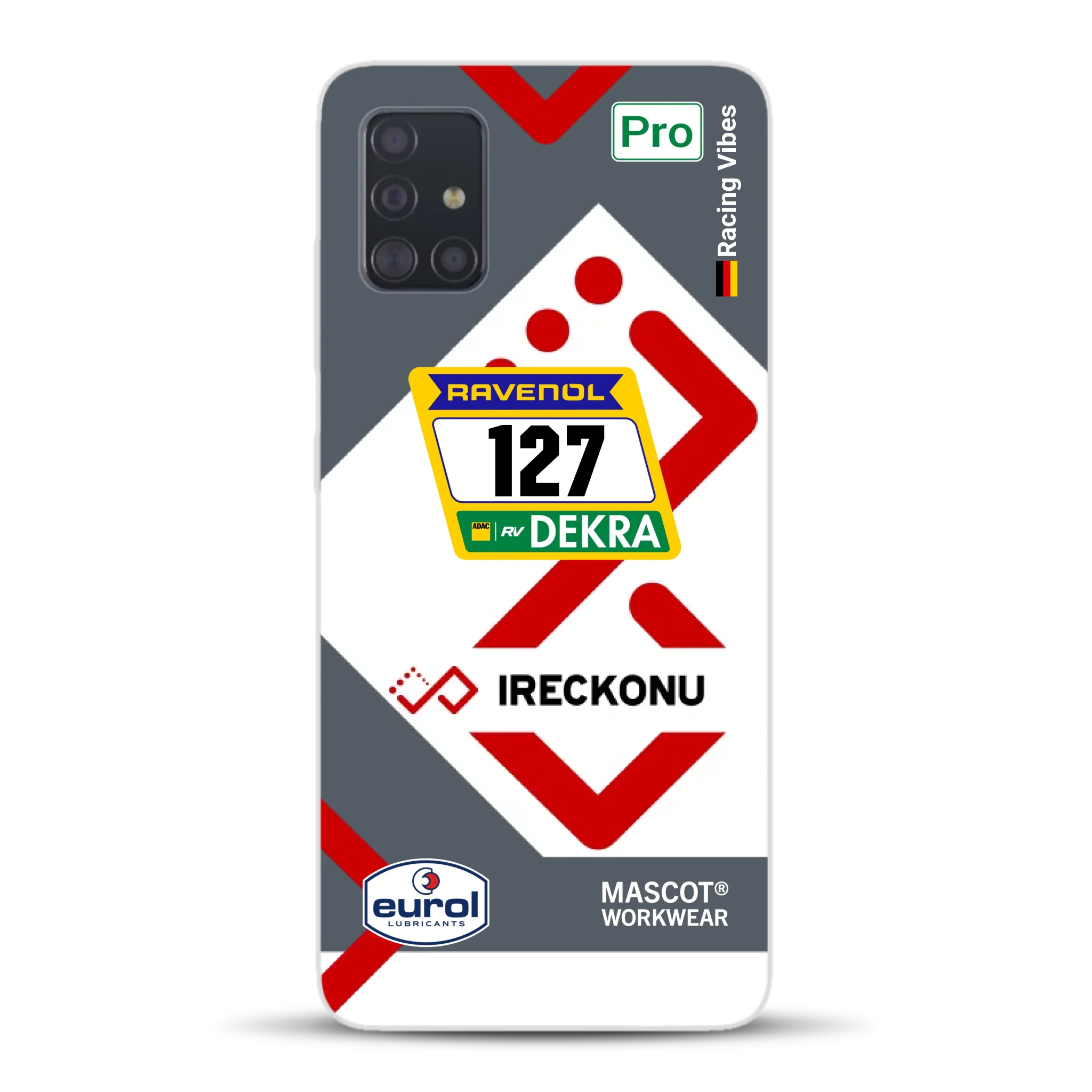 911 GT3 Ireckonu Tom Coronel NLS Livery - Custodia per cellulare personalizzata per Samsung
