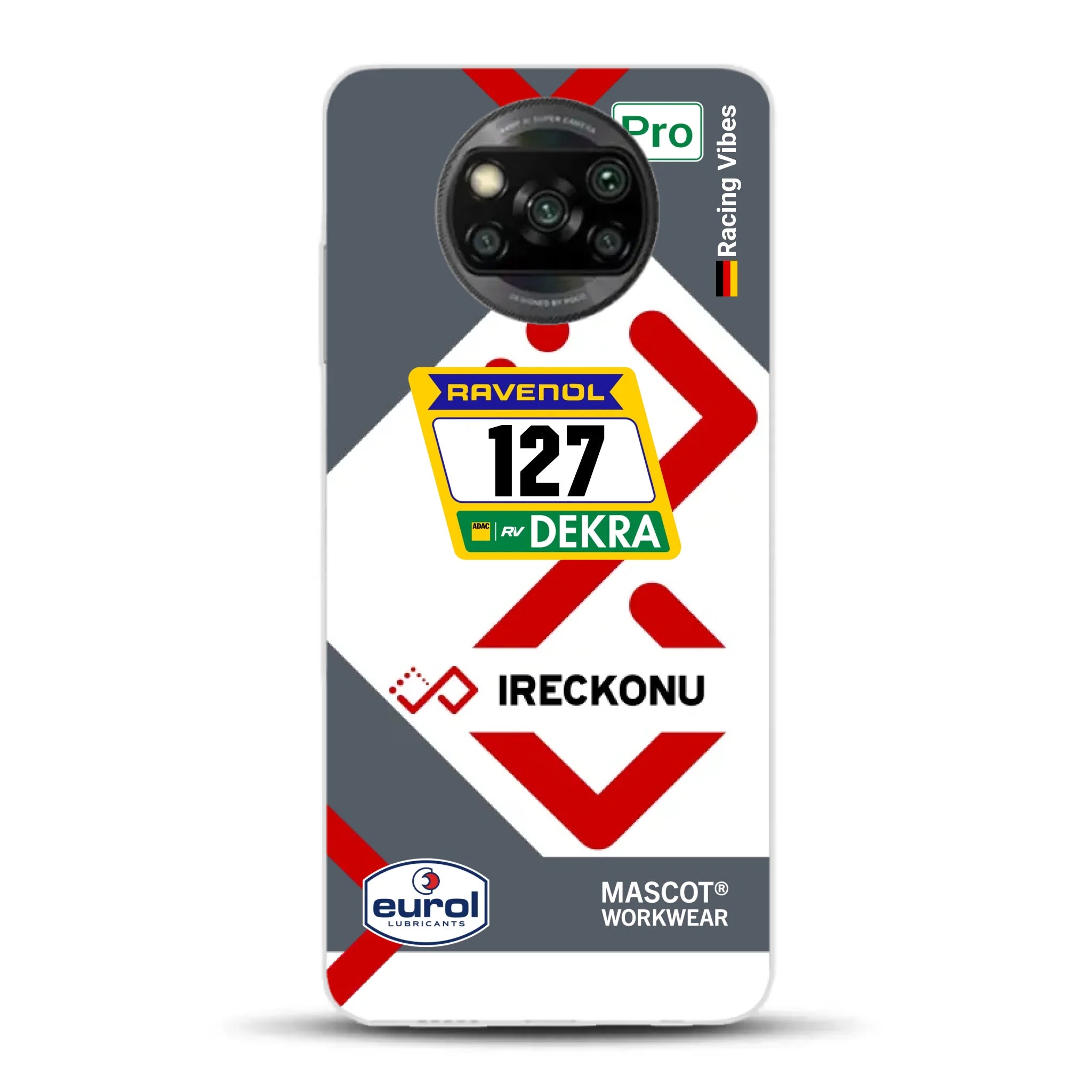 911 GT3 Ireckonu Tom Coronel NLS Livery - Custodia per cellulare personalizzata per Xiaomi