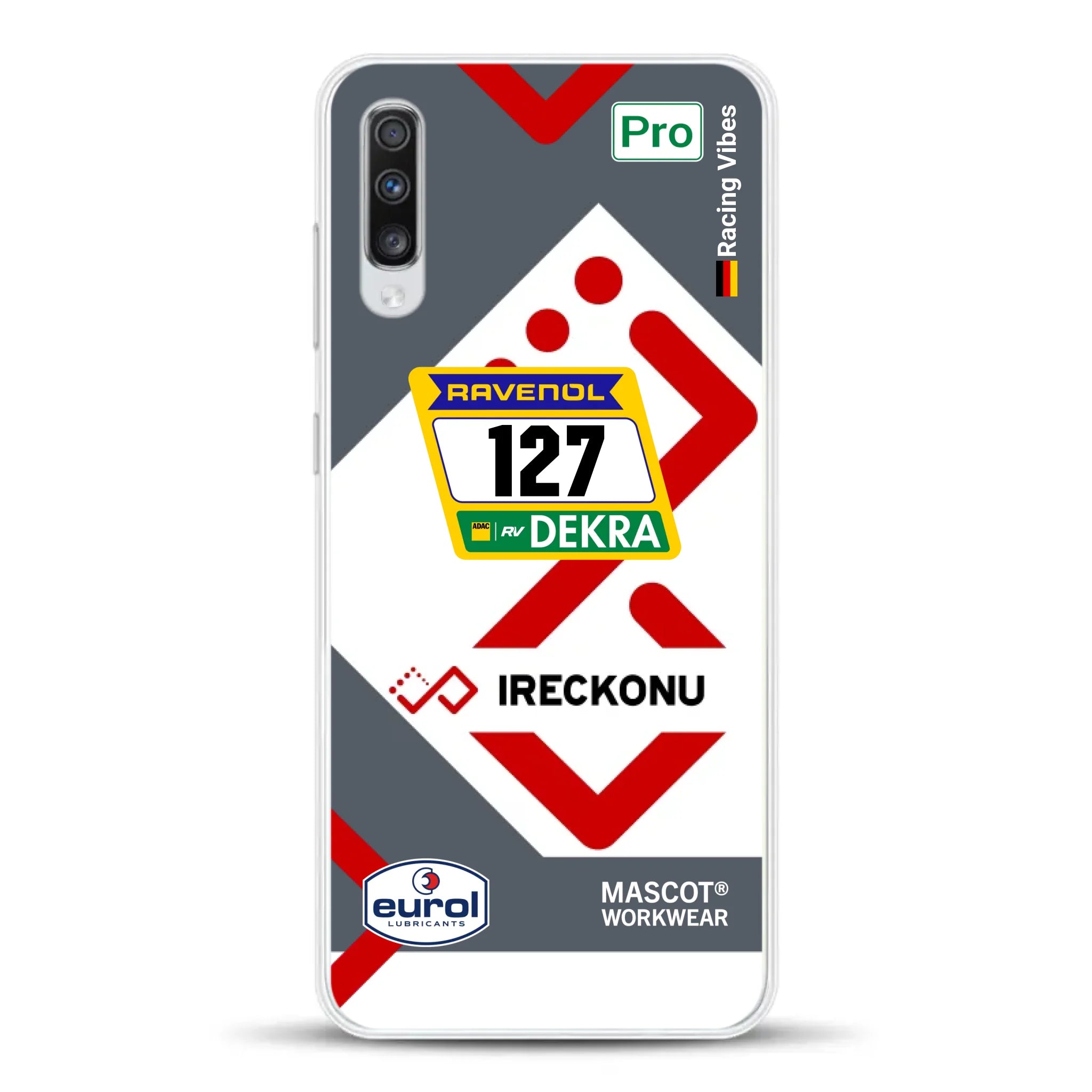 911 GT3 Ireckonu Tom Coronel NLS Livery - Custodia per cellulare personalizzata per Samsung
