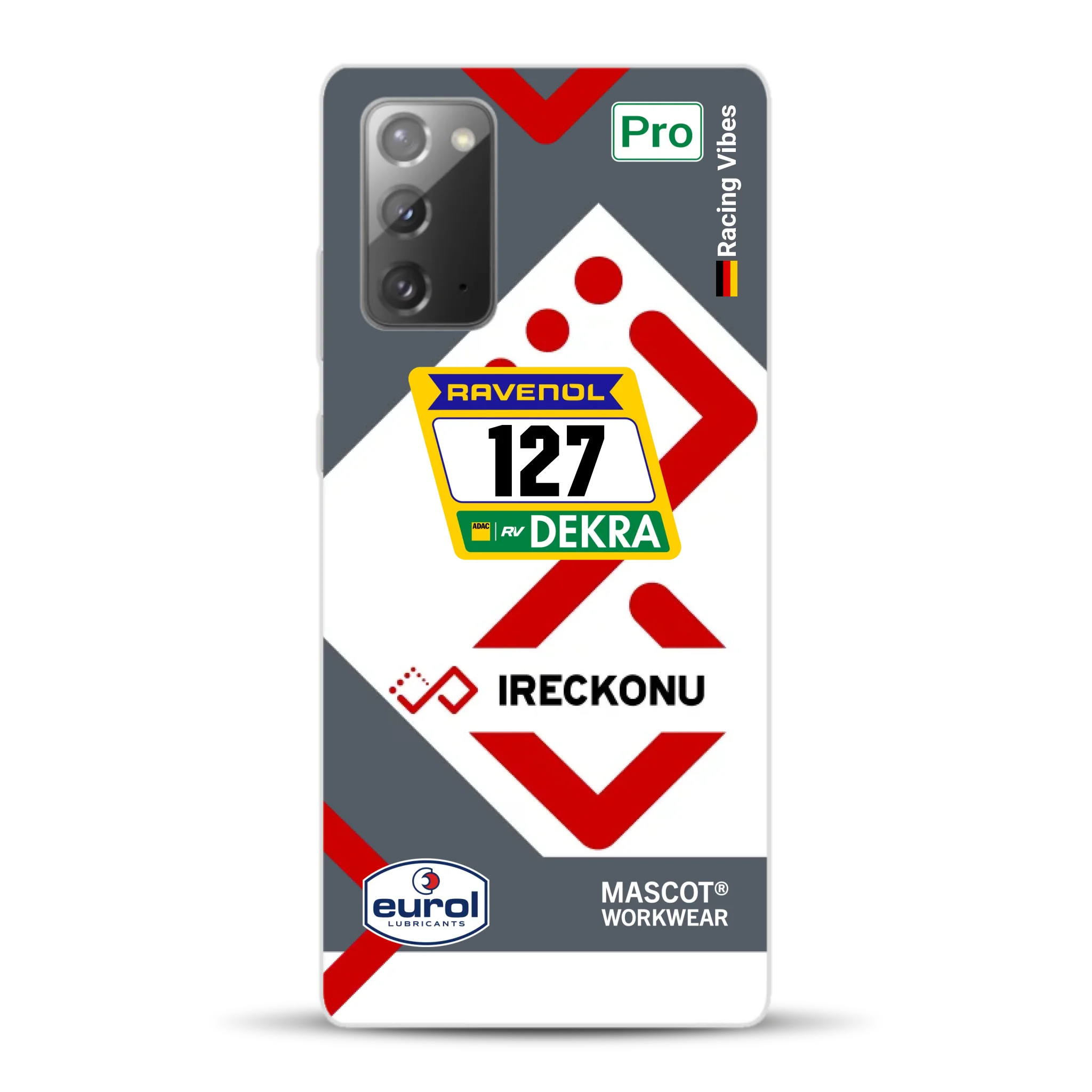 911 GT3 Ireckonu Tom Coronel NLS Livery - Custodia per cellulare personalizzata per Samsung