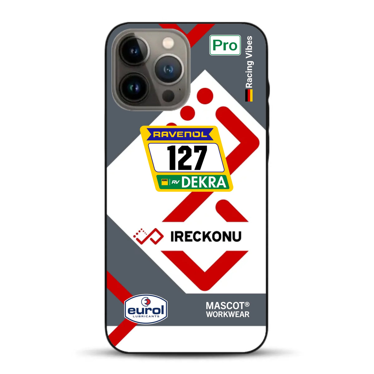 911 GT3 Ireckonu Tom Coronel NLS Livery - Custom phone case for iPhone