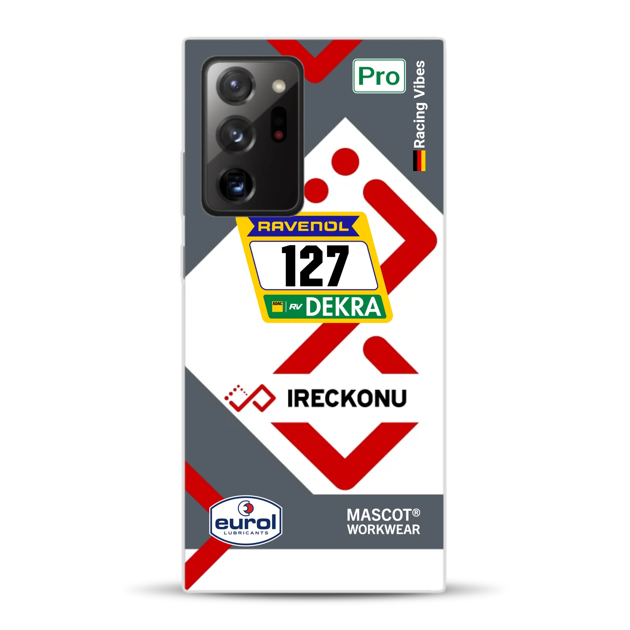 911 GT3 Ireckonu Tom Coronel NLS Livery - Custodia per cellulare personalizzata per Samsung