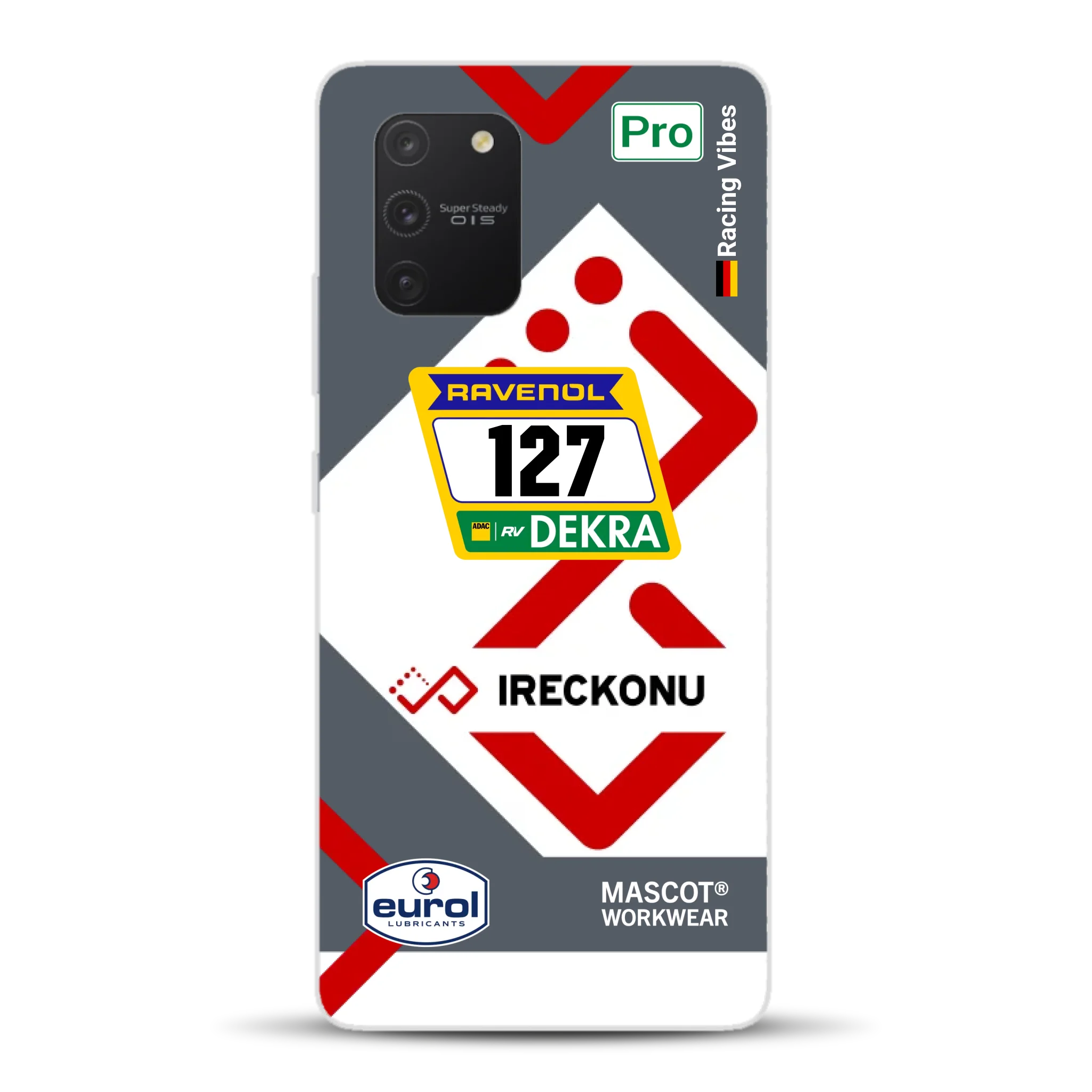 911 GT3 Ireckonu Tom Coronel NLS Livery - Custodia per cellulare personalizzata per Samsung