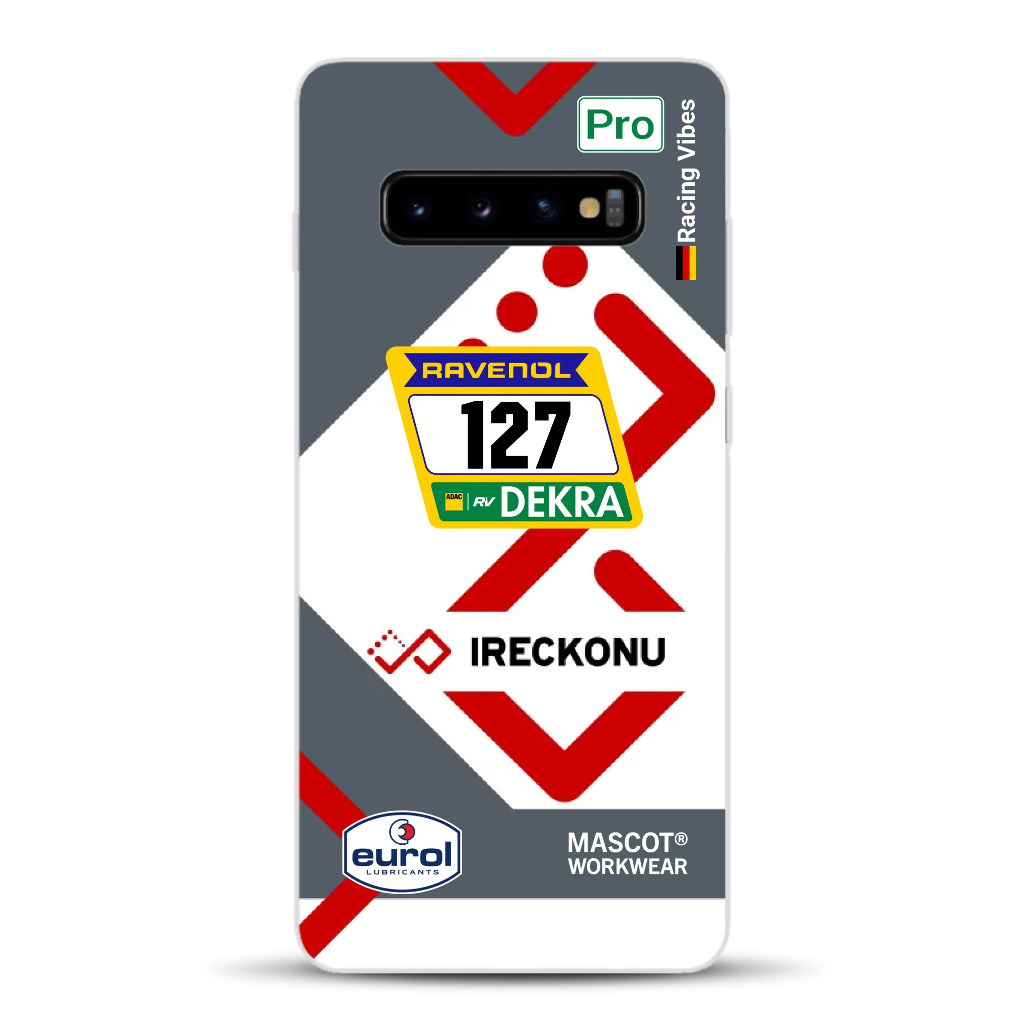 911 GT3 Ireckonu Tom Coronel NLS Livery - Custodia per cellulare personalizzata per Samsung