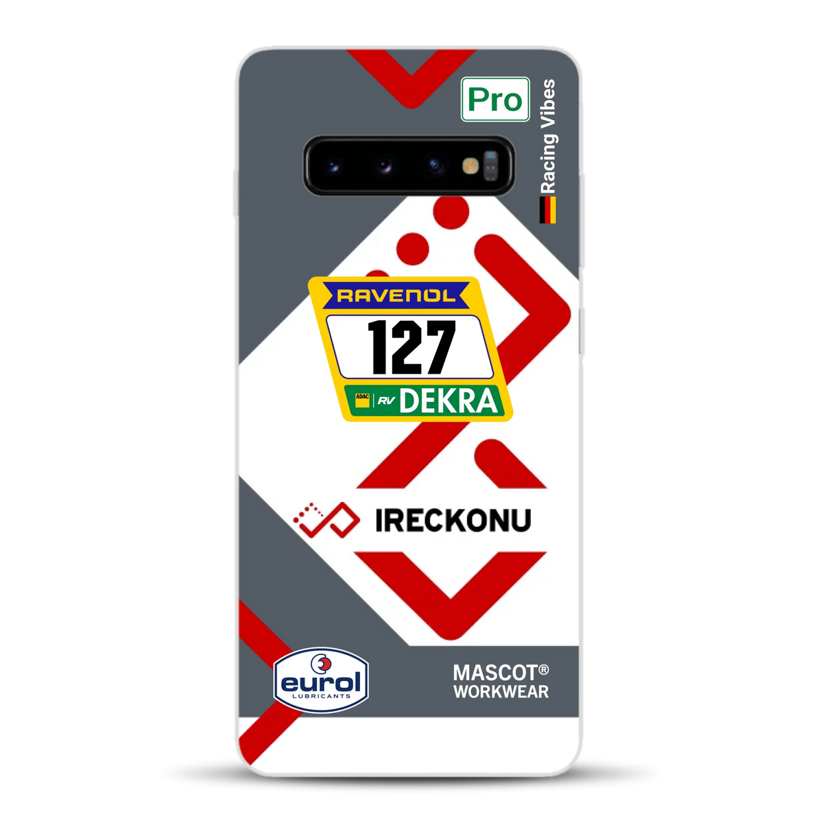 911 GT3 Ireckonu Tom Coronel NLS Livery - Custom phone case for Samsung