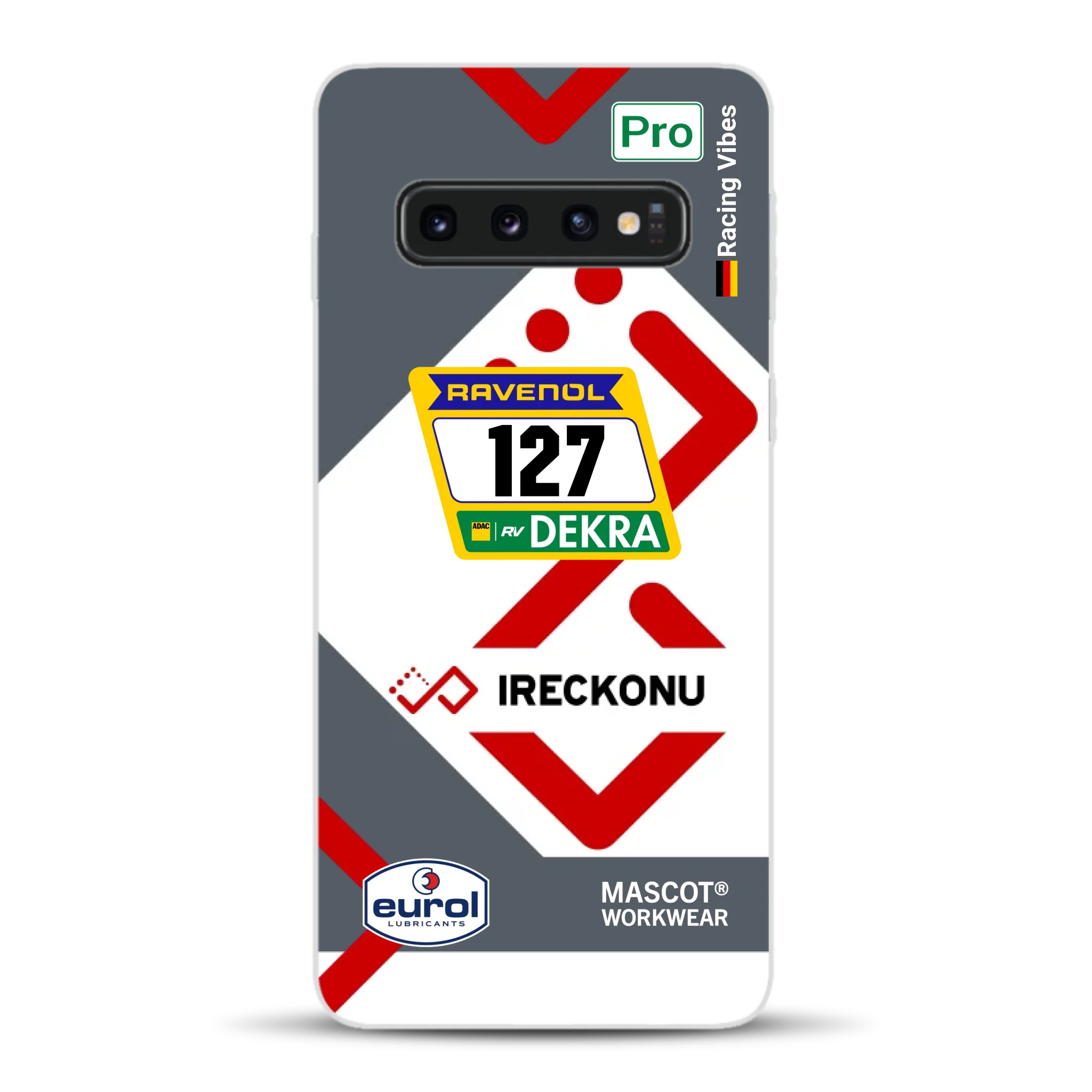 911 GT3 Ireckonu Tom Coronel NLS Livery - Custodia per cellulare personalizzata per Samsung