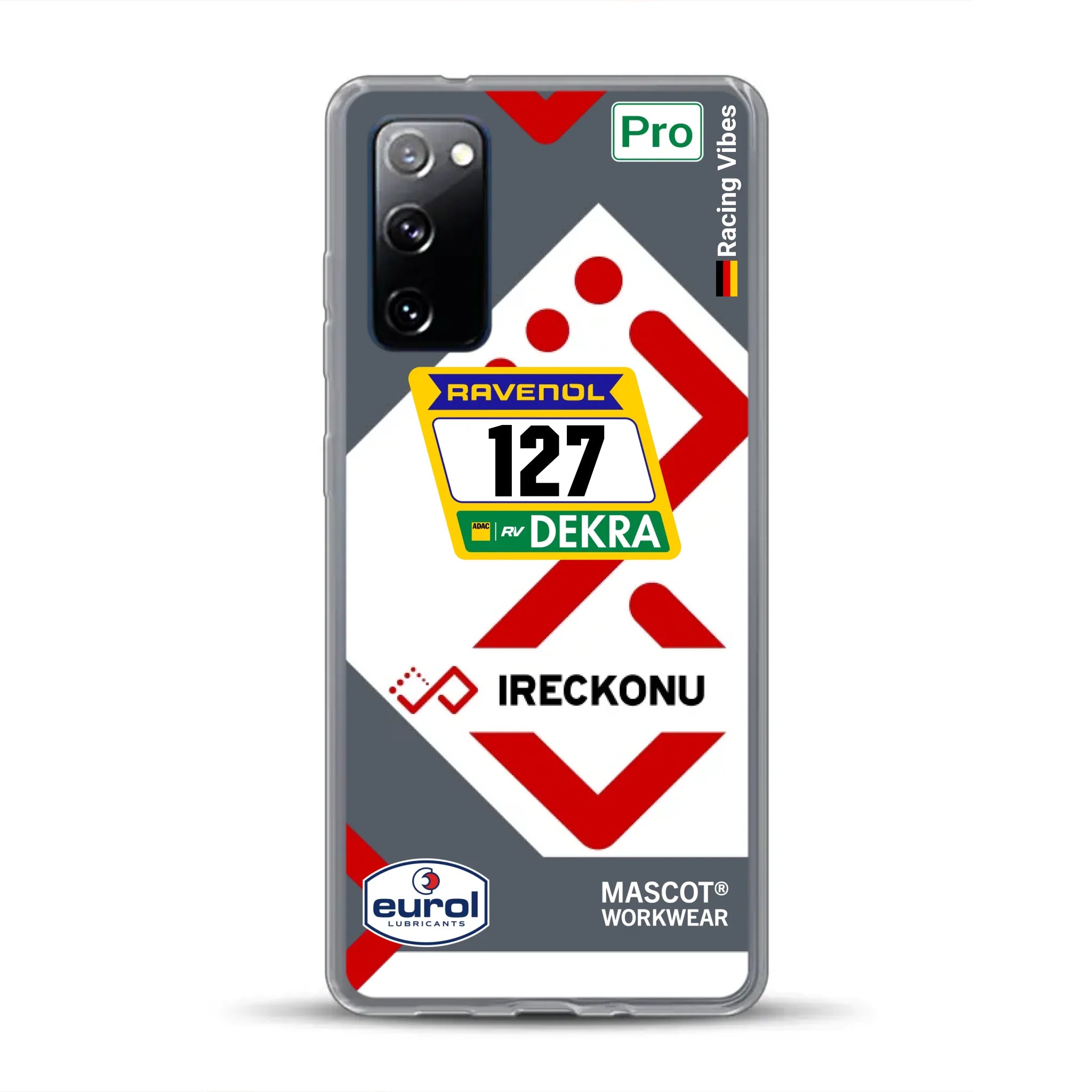 911 GT3 Ireckonu Tom Coronel NLS Livery - Custodia per cellulare personalizzata per Samsung