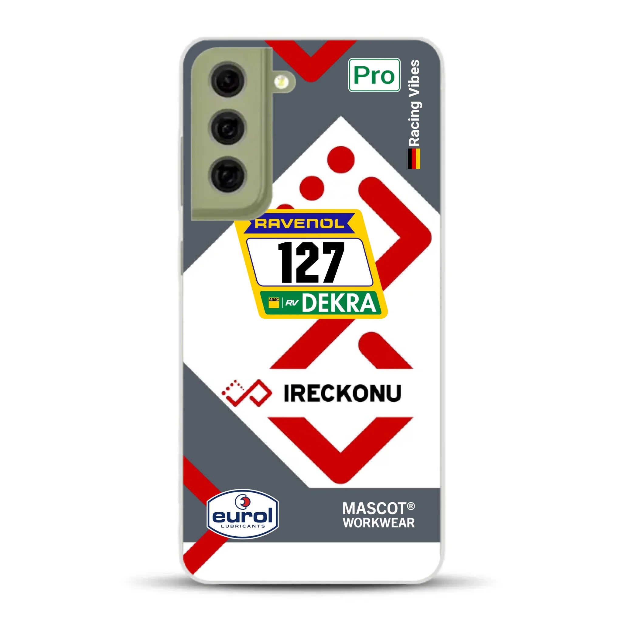 911 GT3 Ireckonu Tom Coronel NLS Livery - Individuelle Handyhülle für Samsung