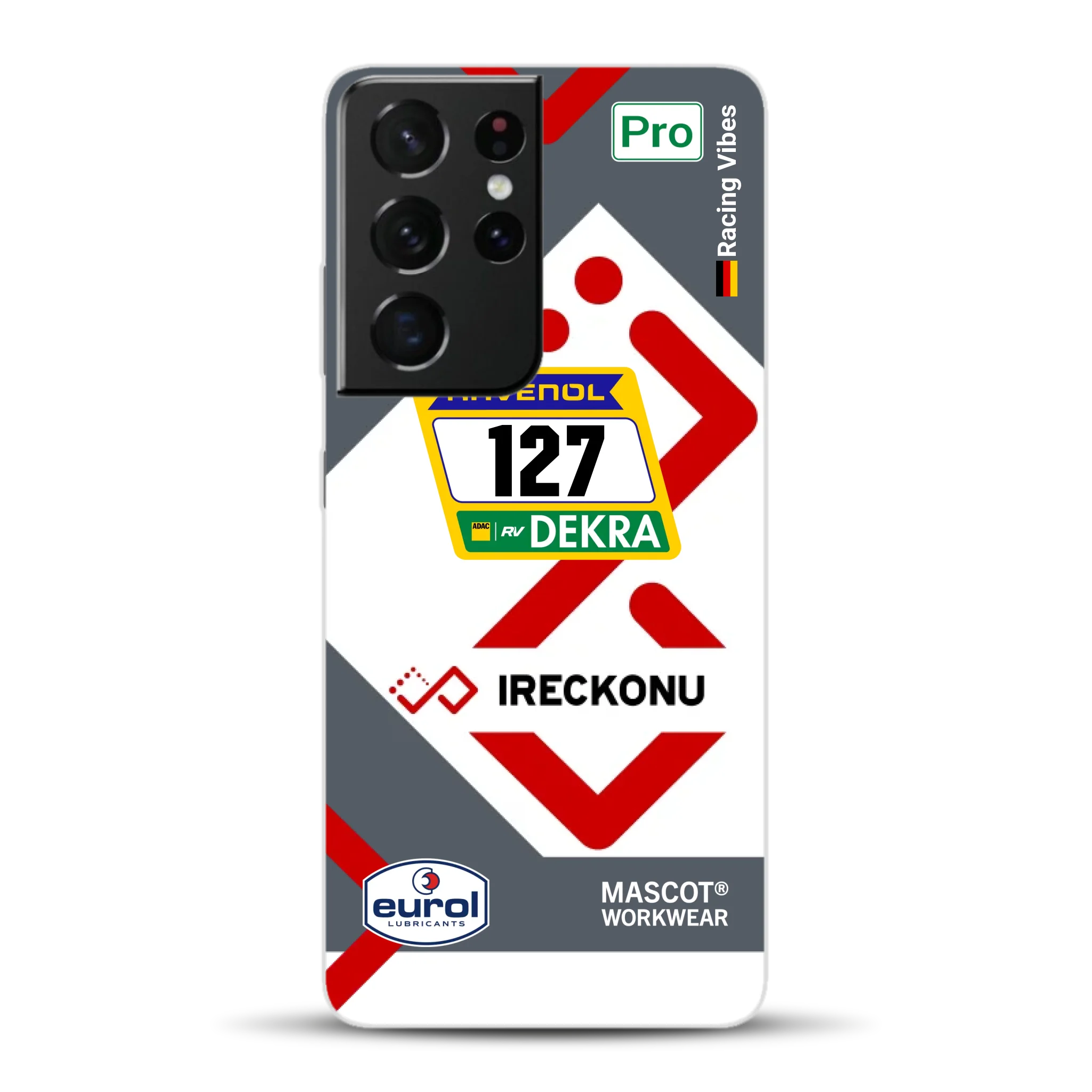 911 GT3 Ireckonu Tom Coronel NLS Livery - Custodia per cellulare personalizzata per Samsung