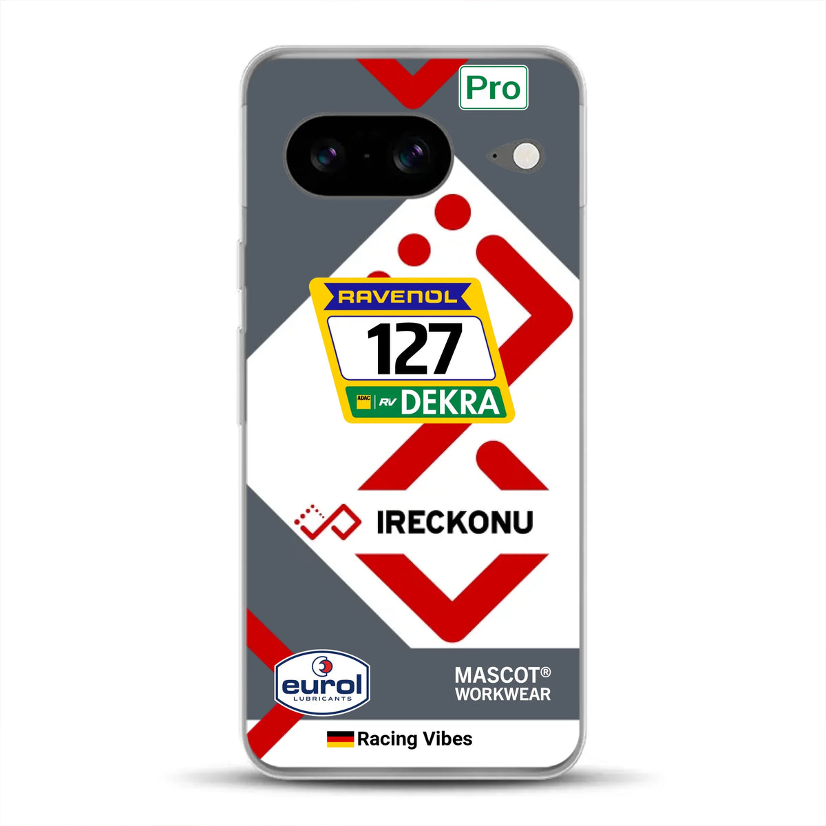 911 GT3 Ireckonu Tom Coronel NLS Livery - Custodia per cellulare personalizzata per Google