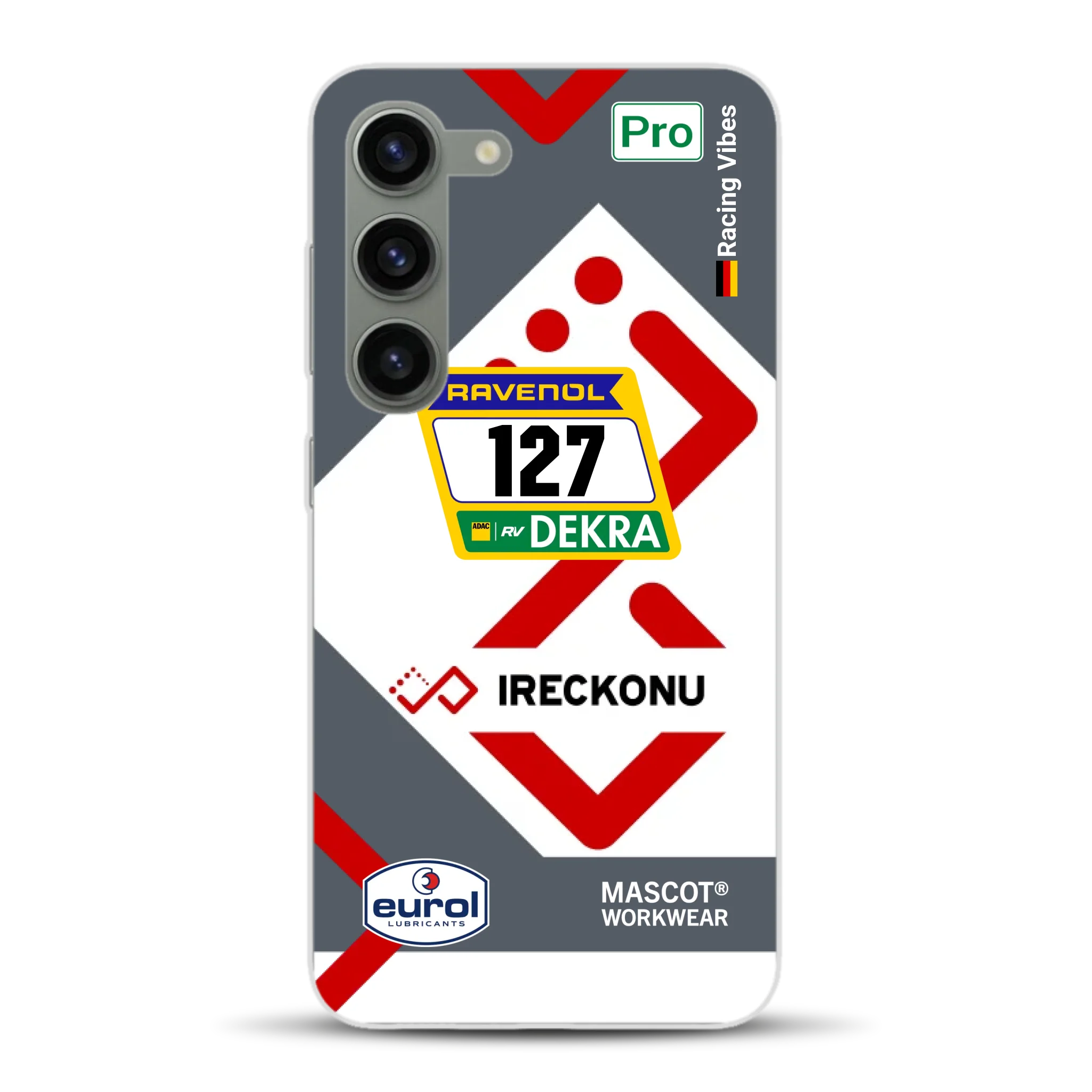 911 GT3 Ireckonu Tom Coronel NLS Livery - Custodia per cellulare personalizzata per Samsung