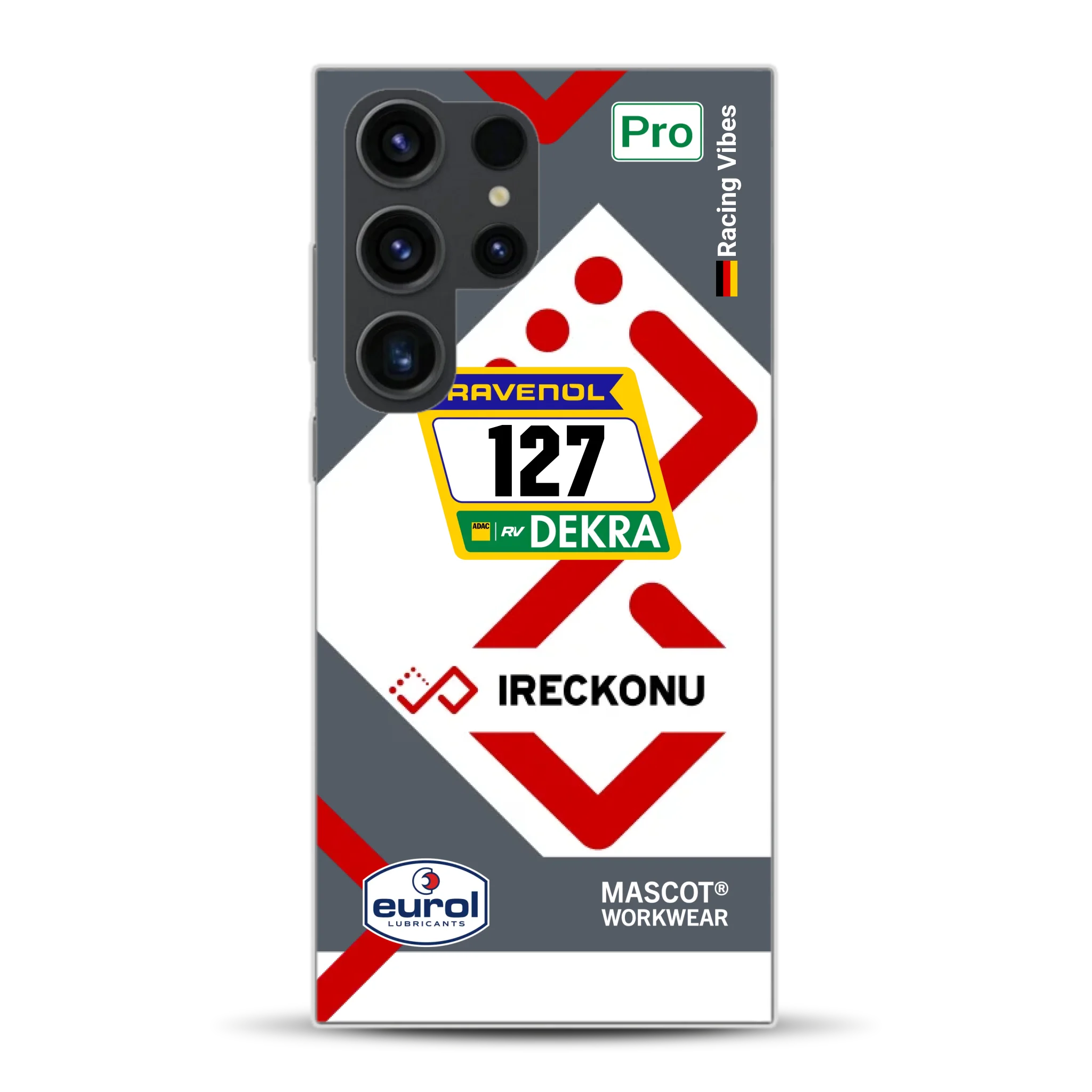 911 GT3 Ireckonu Tom Coronel NLS Livery - Custodia per cellulare personalizzata per Samsung
