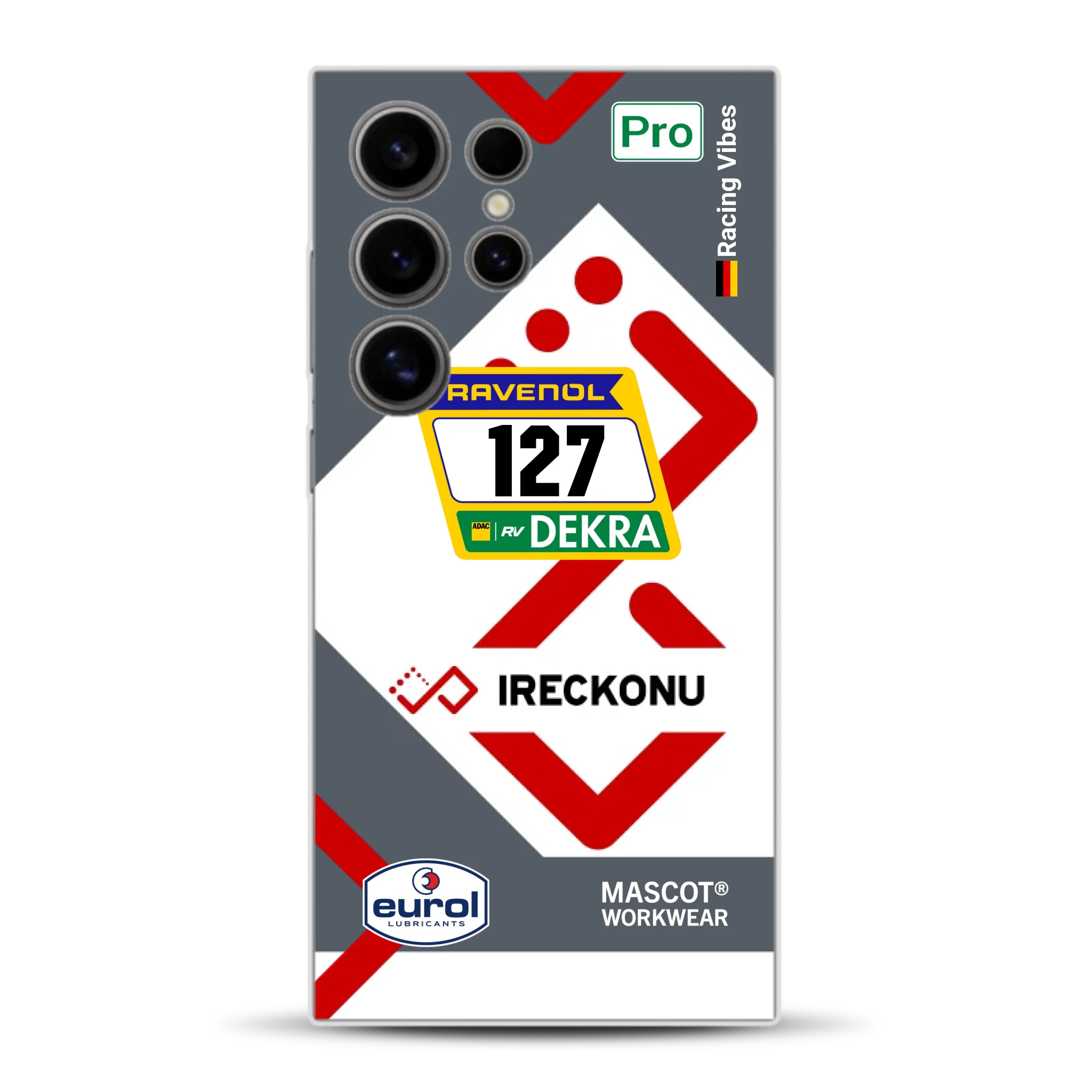 911 GT3 Ireckonu Tom Coronel NLS Livery - Custodia per cellulare personalizzata per Samsung