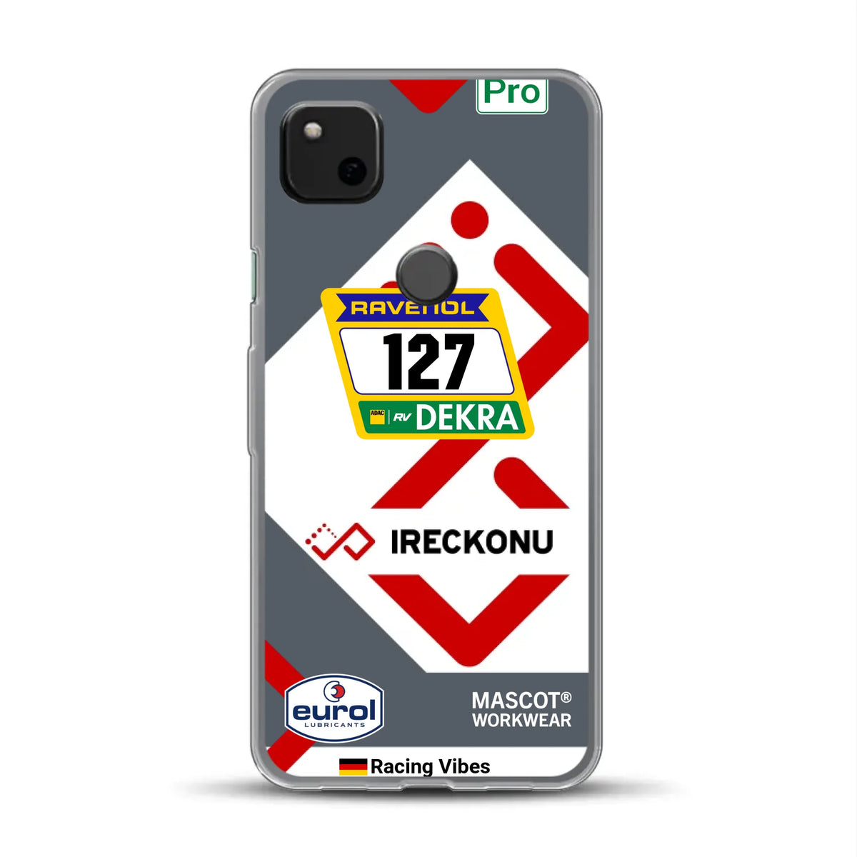 911 GT3 Ireckonu Tom Coronel NLS Livery - Custom phone case for Google
