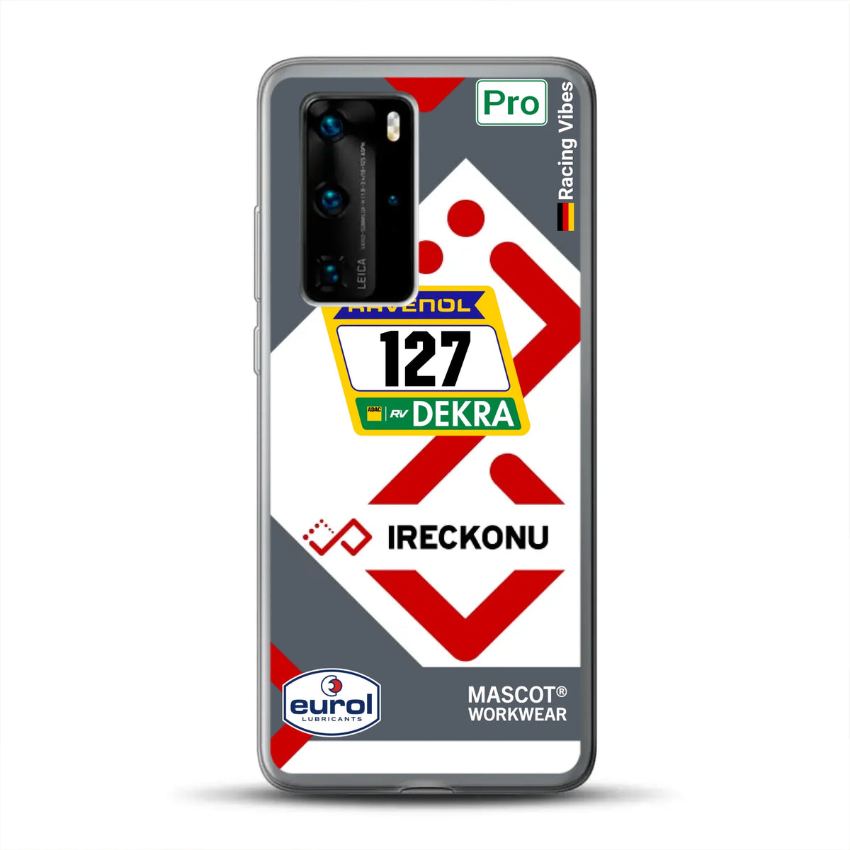 911 GT3 Ireckonu Tom Coronel NLS Livery - Personnalisé coque pour Huawei