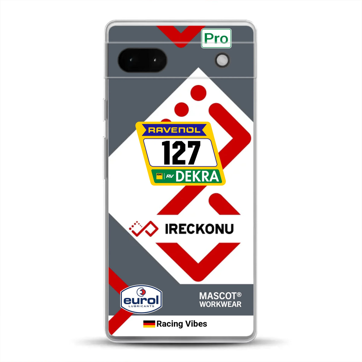 911 GT3 Ireckonu Tom Coronel NLS Livery - Custom phone case for Google