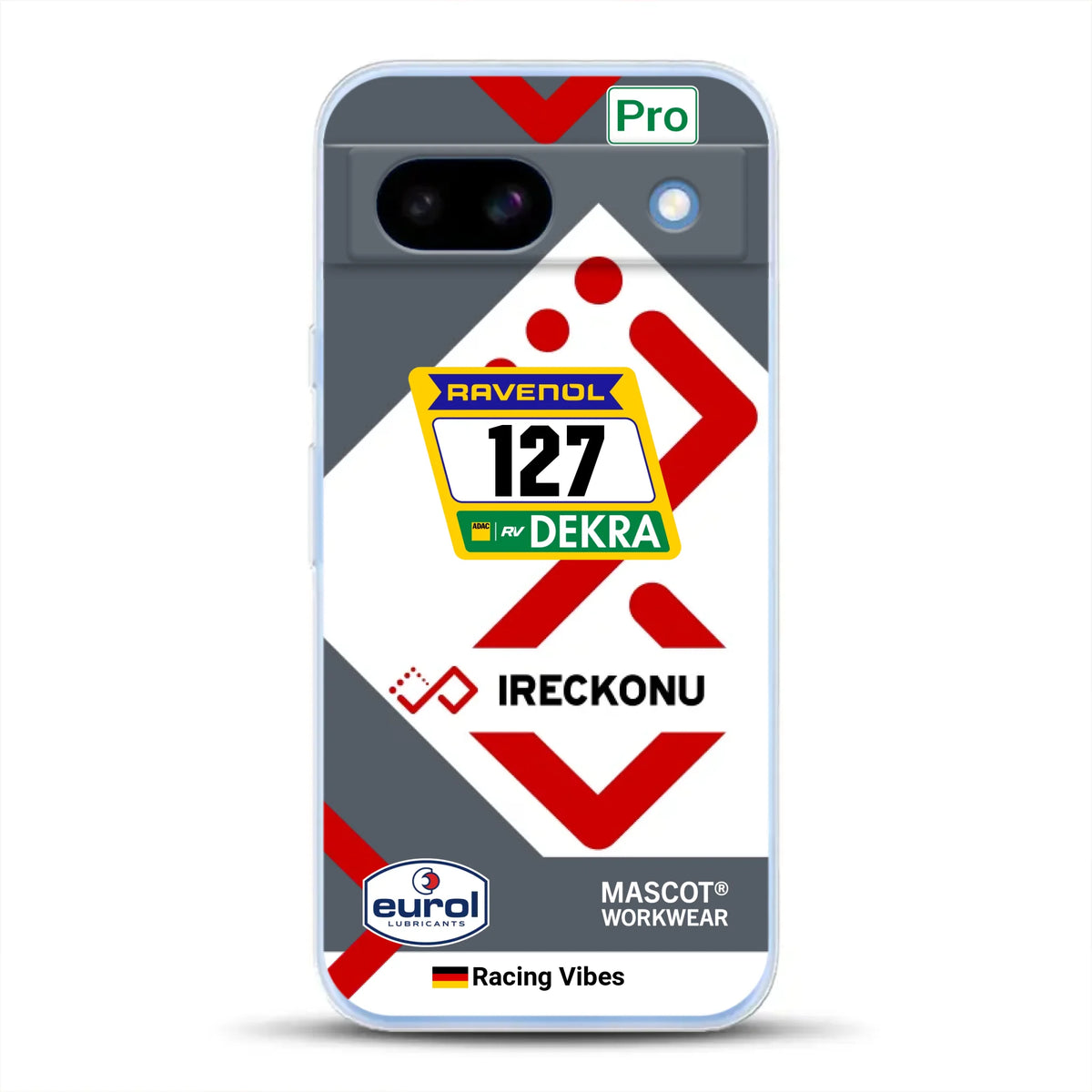 911 GT3 Ireckonu Tom Coronel NLS Livery - Custom phone case for Google