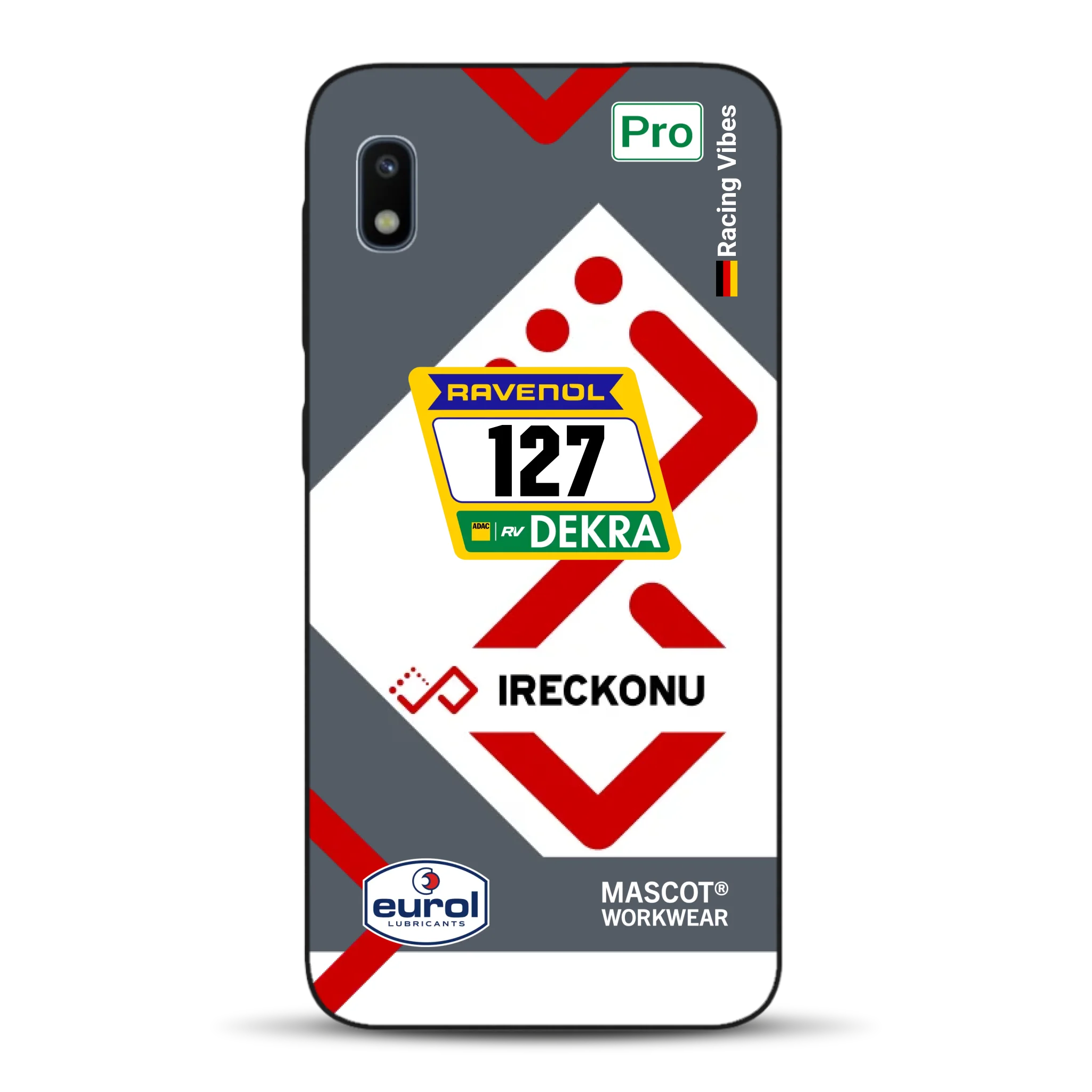 911 GT3 Ireckonu Tom Coronel NLS Livery - Custodia per cellulare personalizzata per Samsung