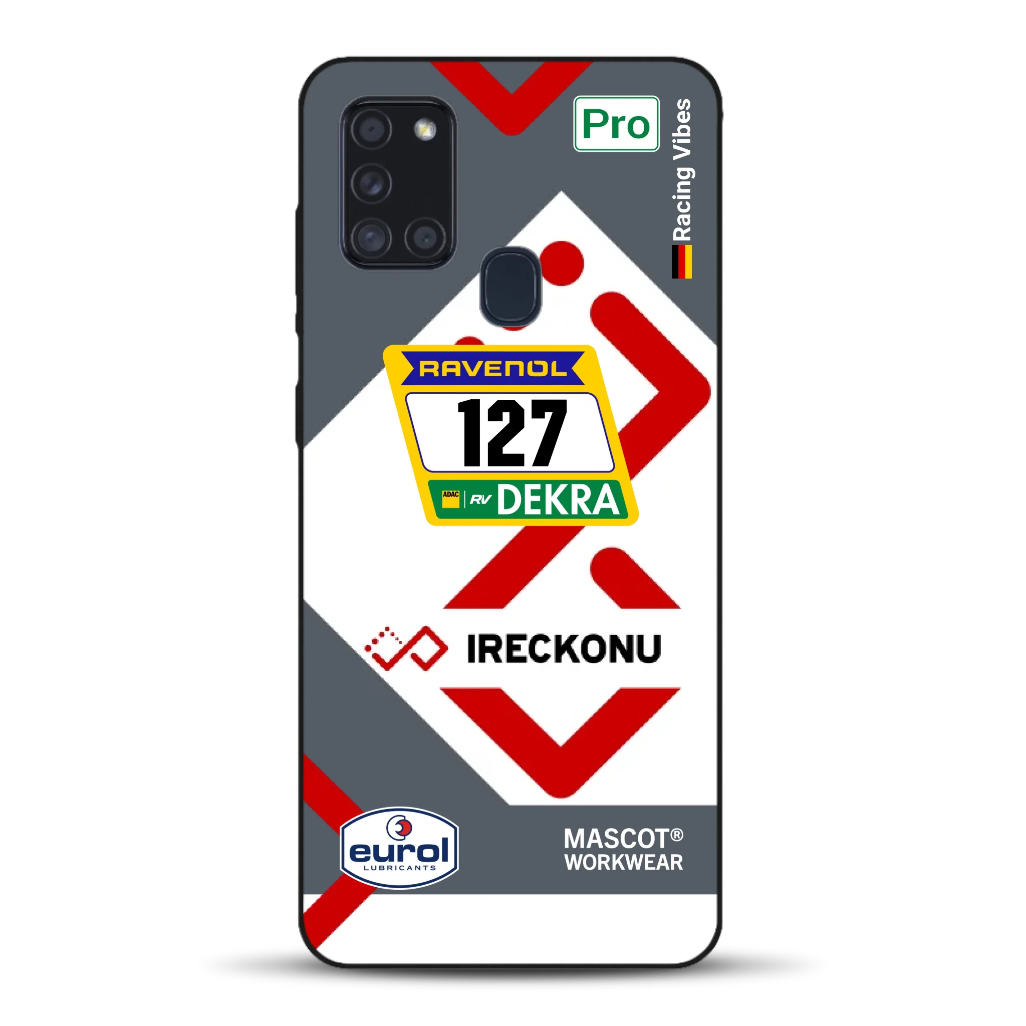 911 GT3 Ireckonu Tom Coronel NLS Livery - Custodia per cellulare personalizzata per Samsung