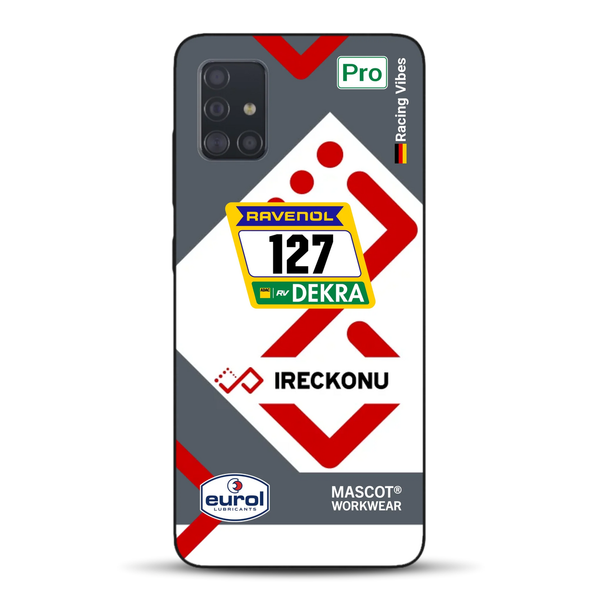 911 GT3 Ireckonu Tom Coronel NLS Livery - Custom phone case for Samsung