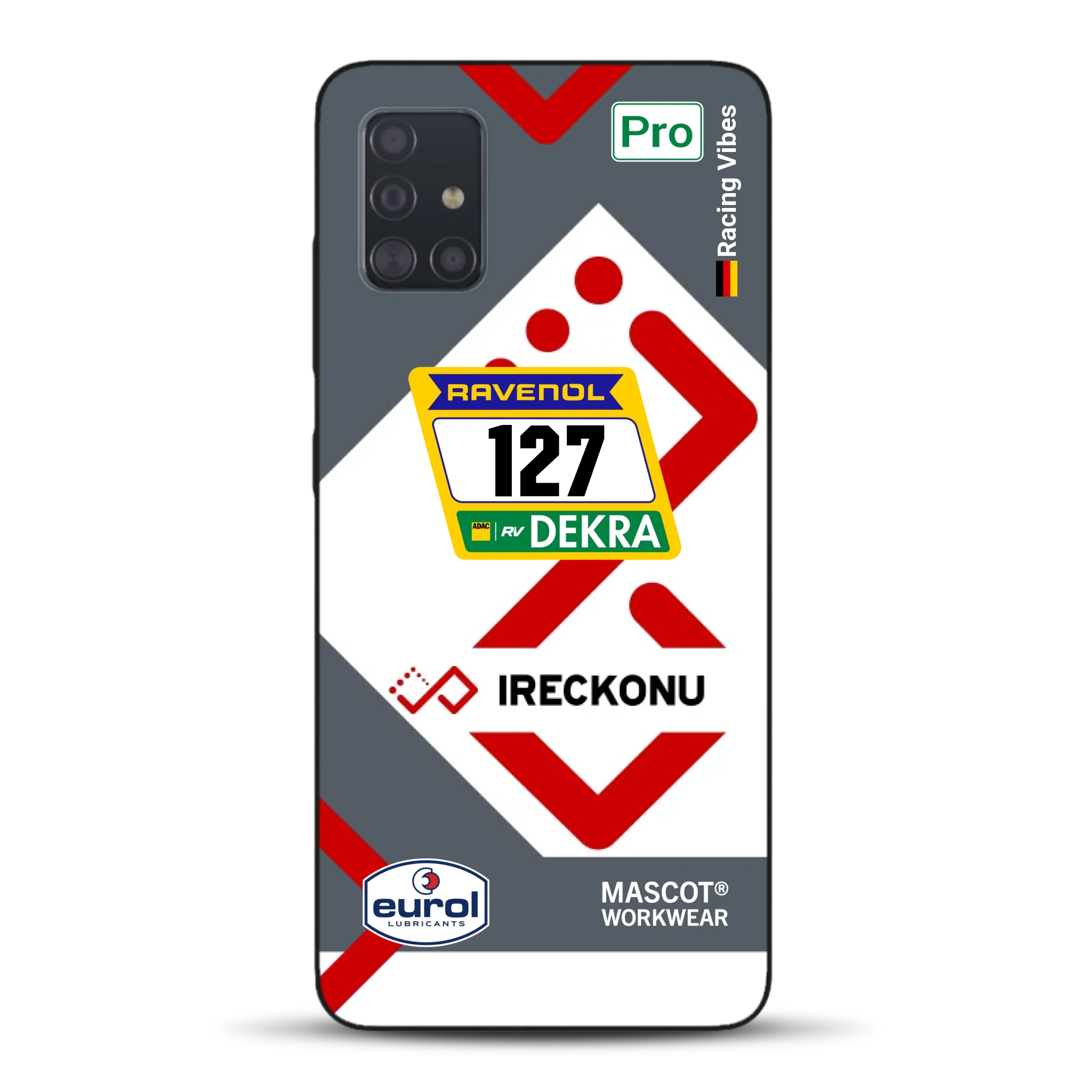 911 GT3 Ireckonu Tom Coronel NLS Livery - Custodia per cellulare personalizzata per Samsung